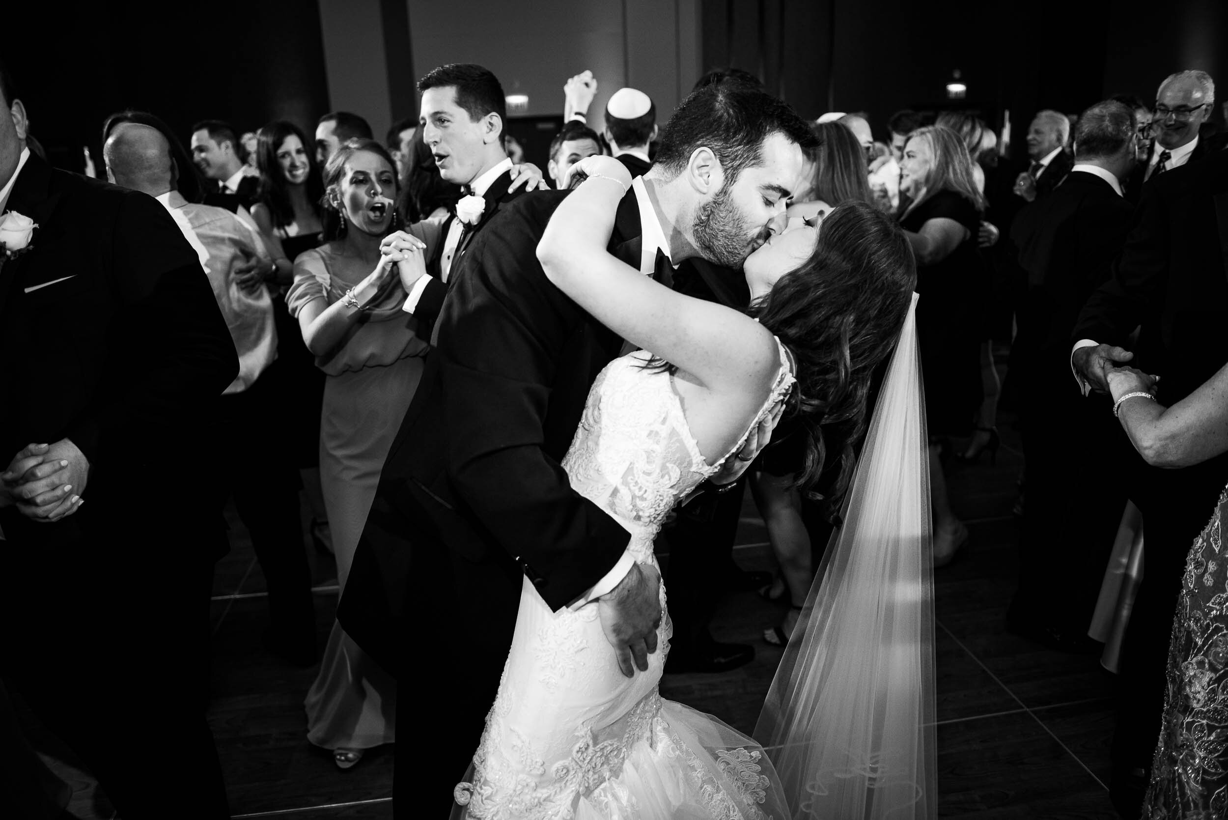 Wedding reception photography: Loews Chicago Hotel Wedding captured by J. Brown Photography