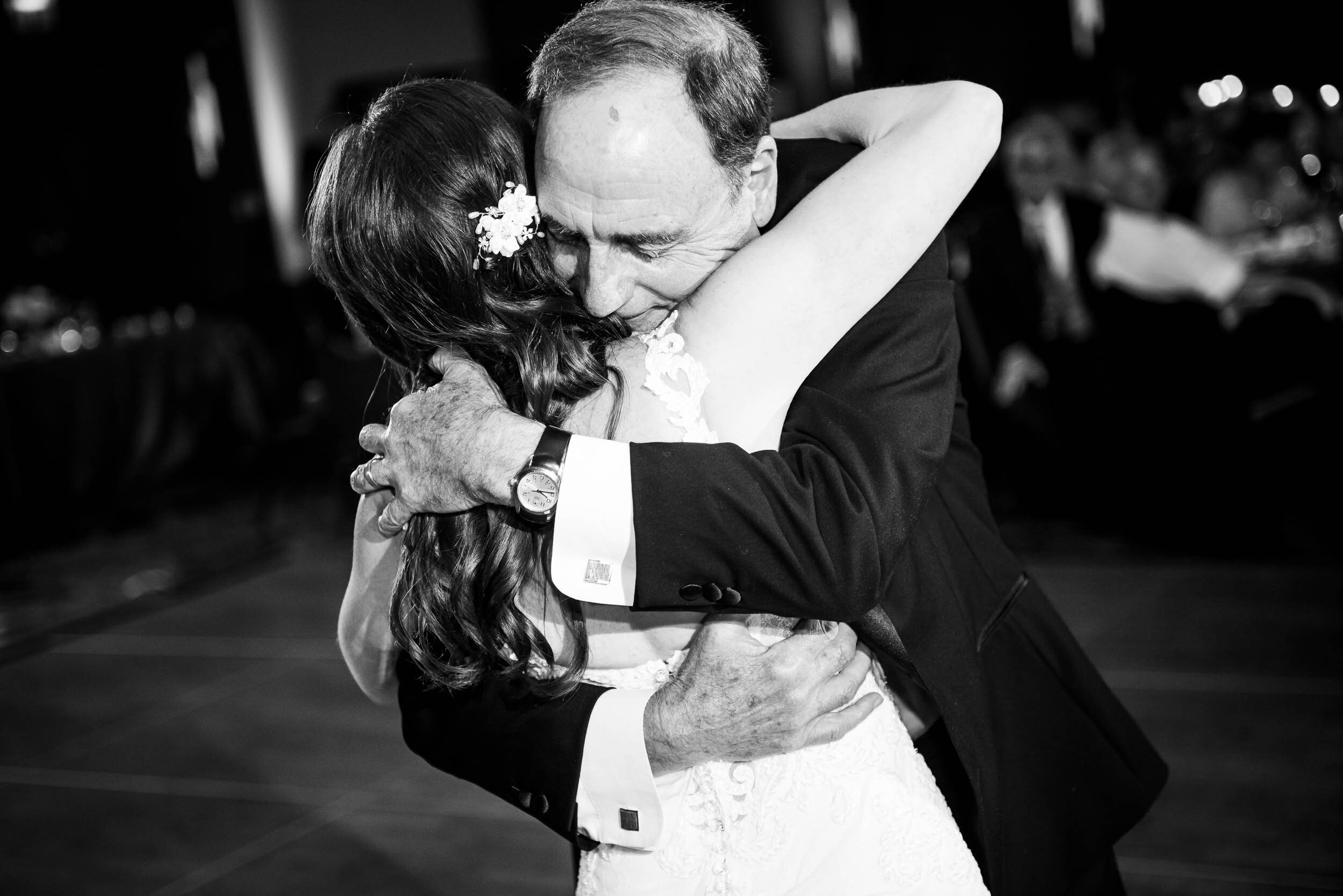 Father daughter dance photography: Loews Chicago Hotel Wedding captured by J. Brown Photography