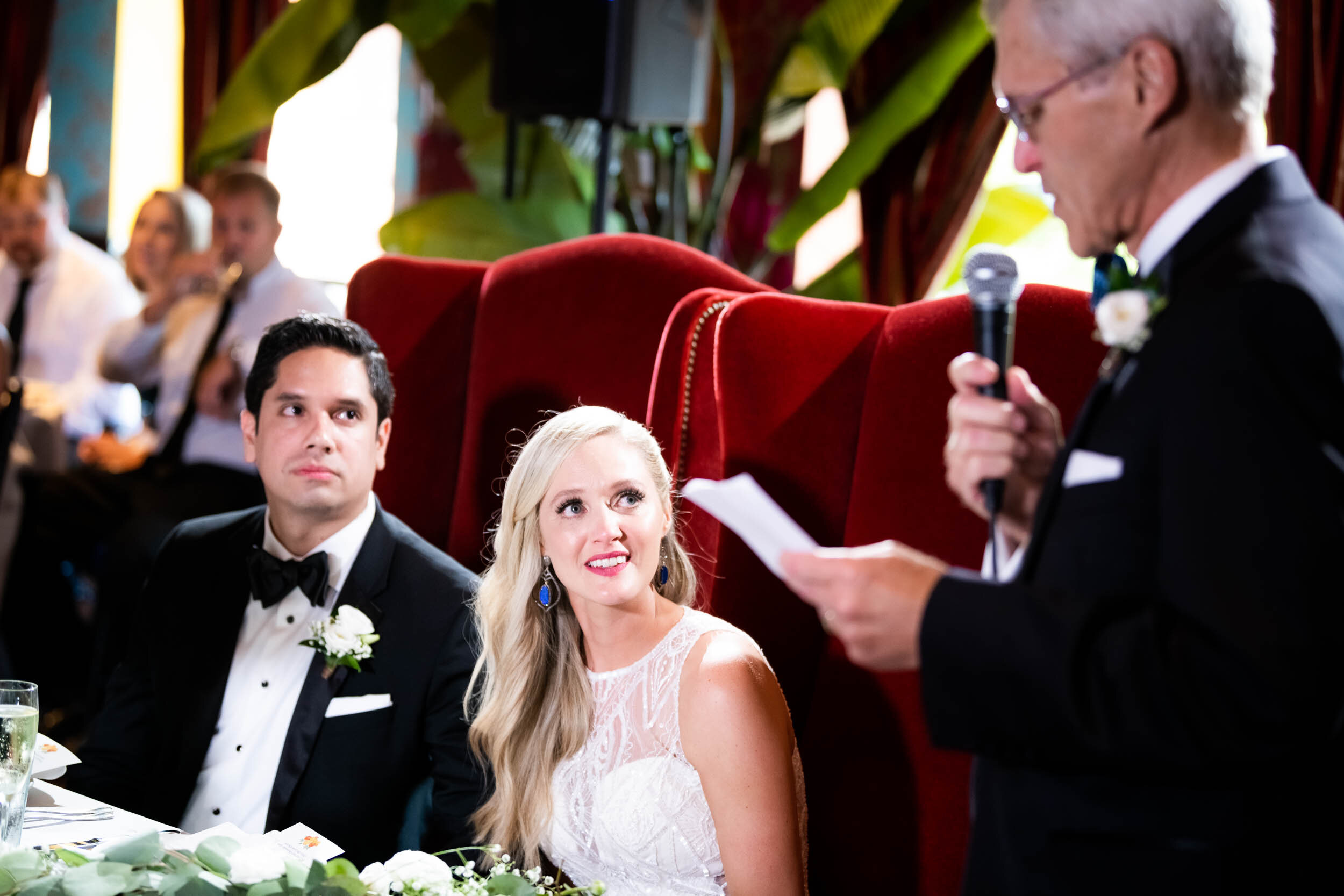 Father of the bride speech: Carnivale Chicago Wedding captured by J. Brown Photography