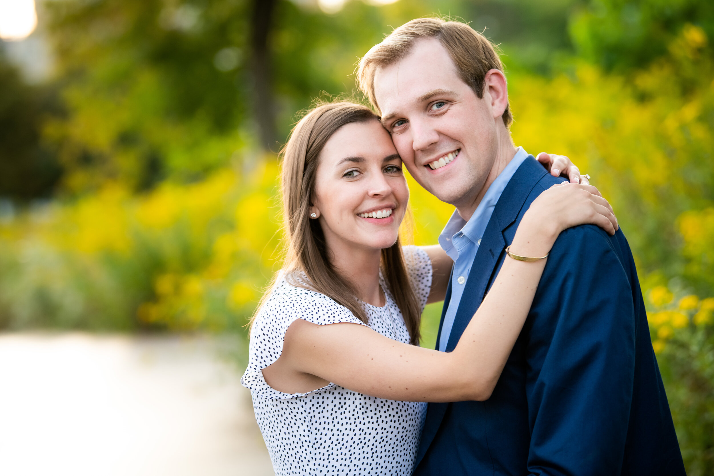 Lincoln Park Nature Boardwalk engagement photos by J. Brown Photography