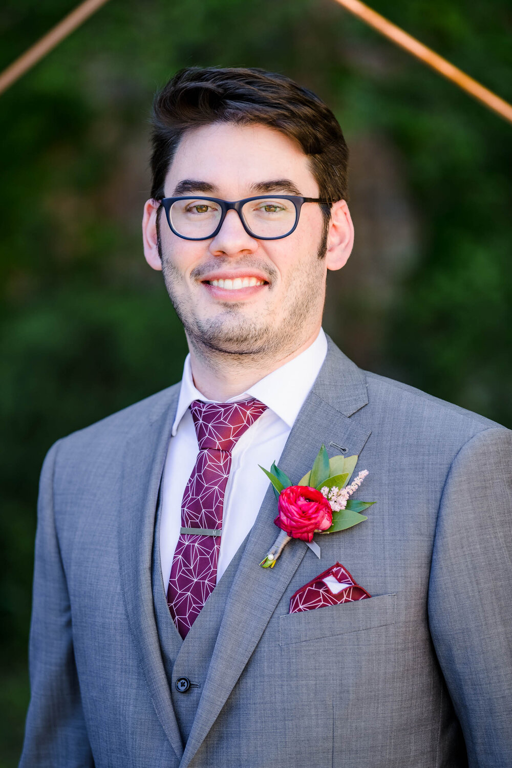 Wedding Day Photos | City Winery | J. Brown Photography | portrait of the groom.