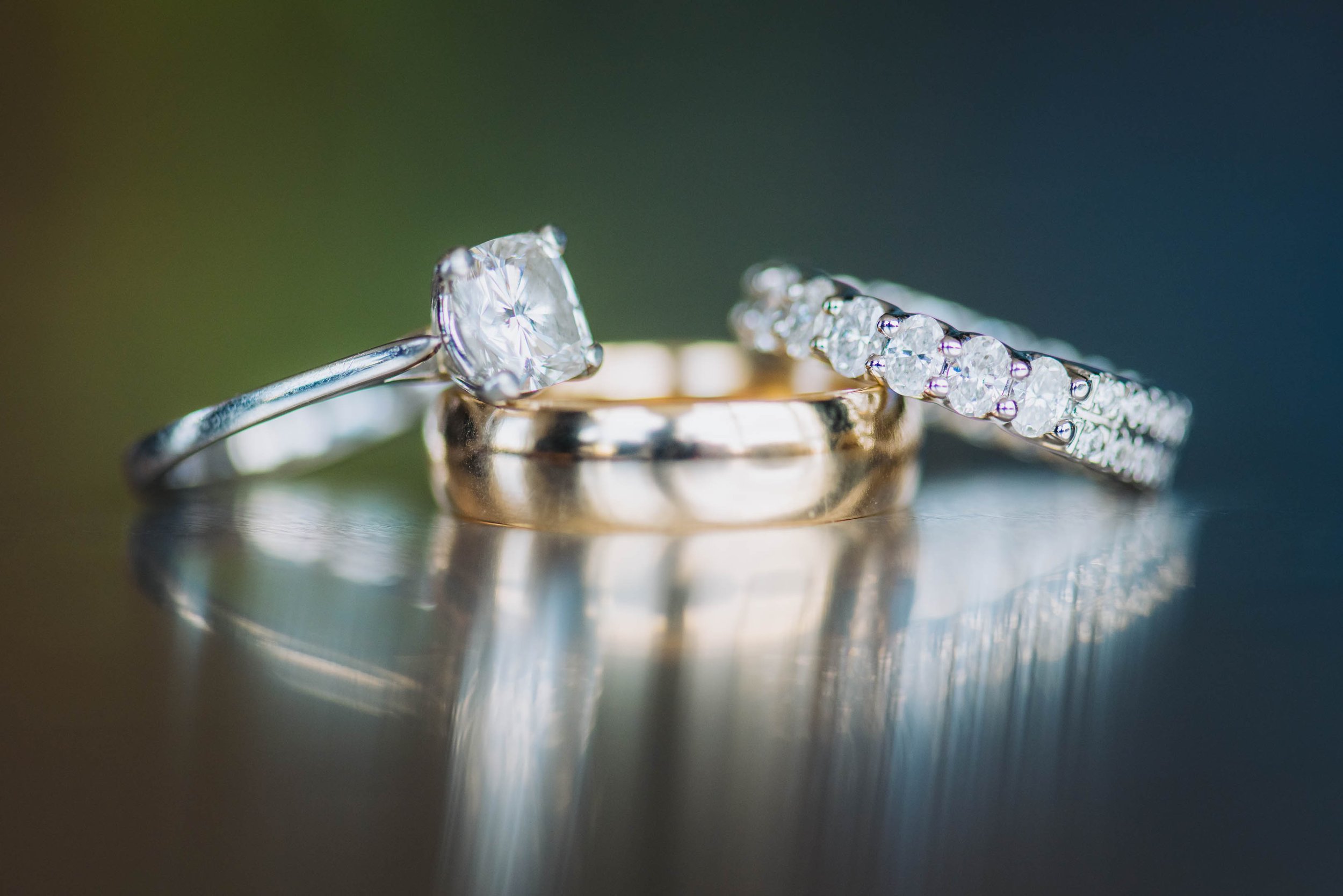 Top Wedding Photographers Near Me | Ravenswood Event Center | J. Brown Photography | detail photo of wedding bands