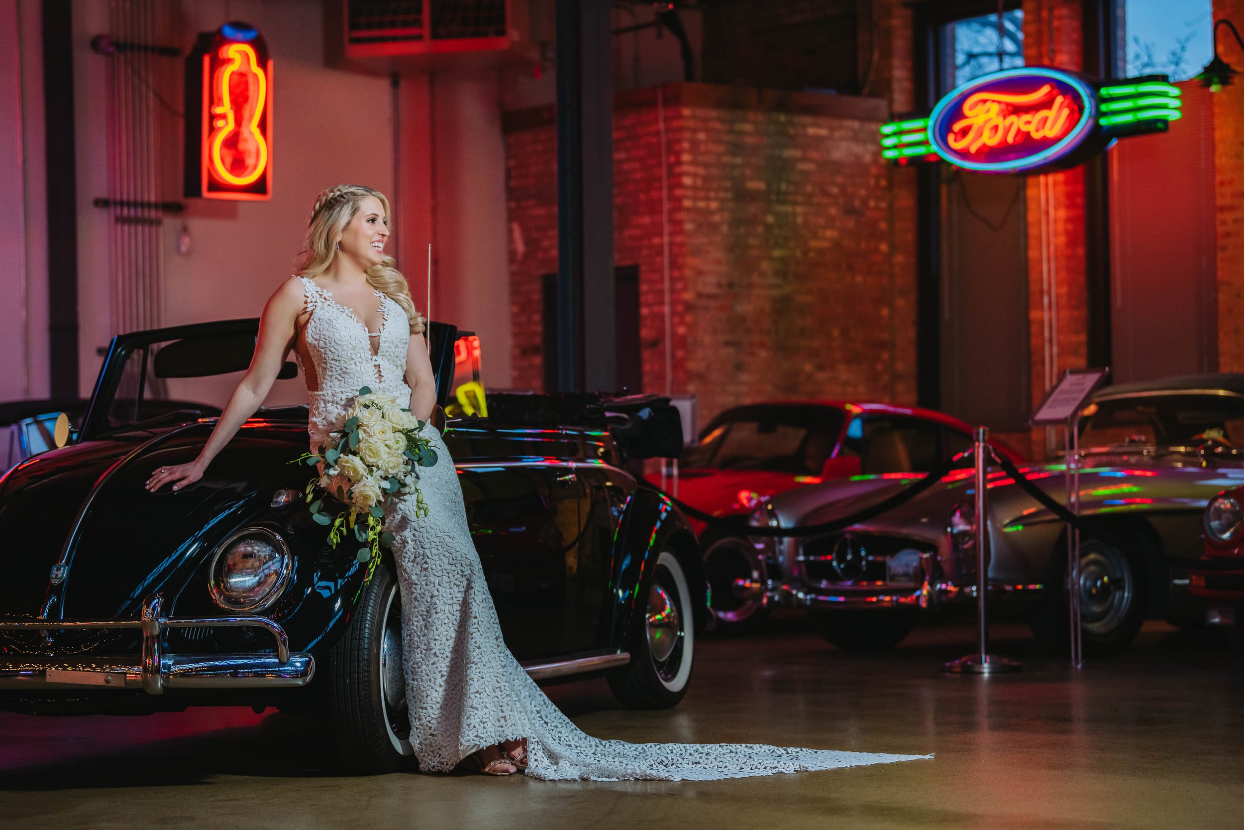 Top Wedding Photographers Near Me | Ravenswood Event Center | J. Brown Photography | creative portrait of bride