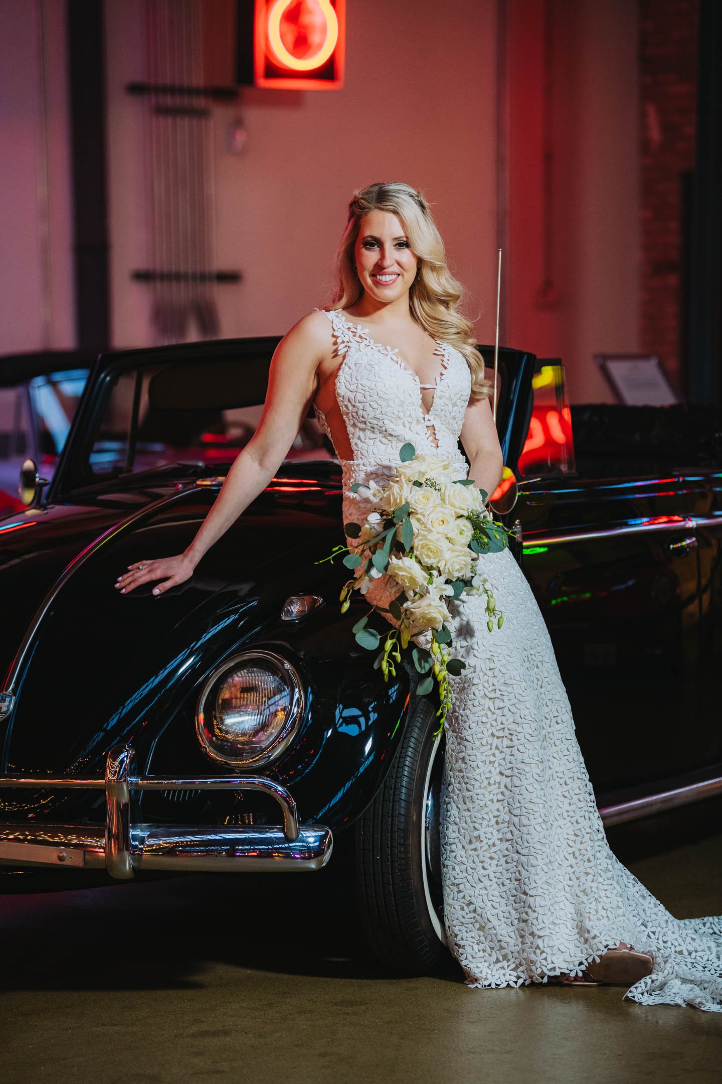 Chicago Wedding Photographer | Ravenswood Event Center | J. Brown Photography | creative portrait of bride