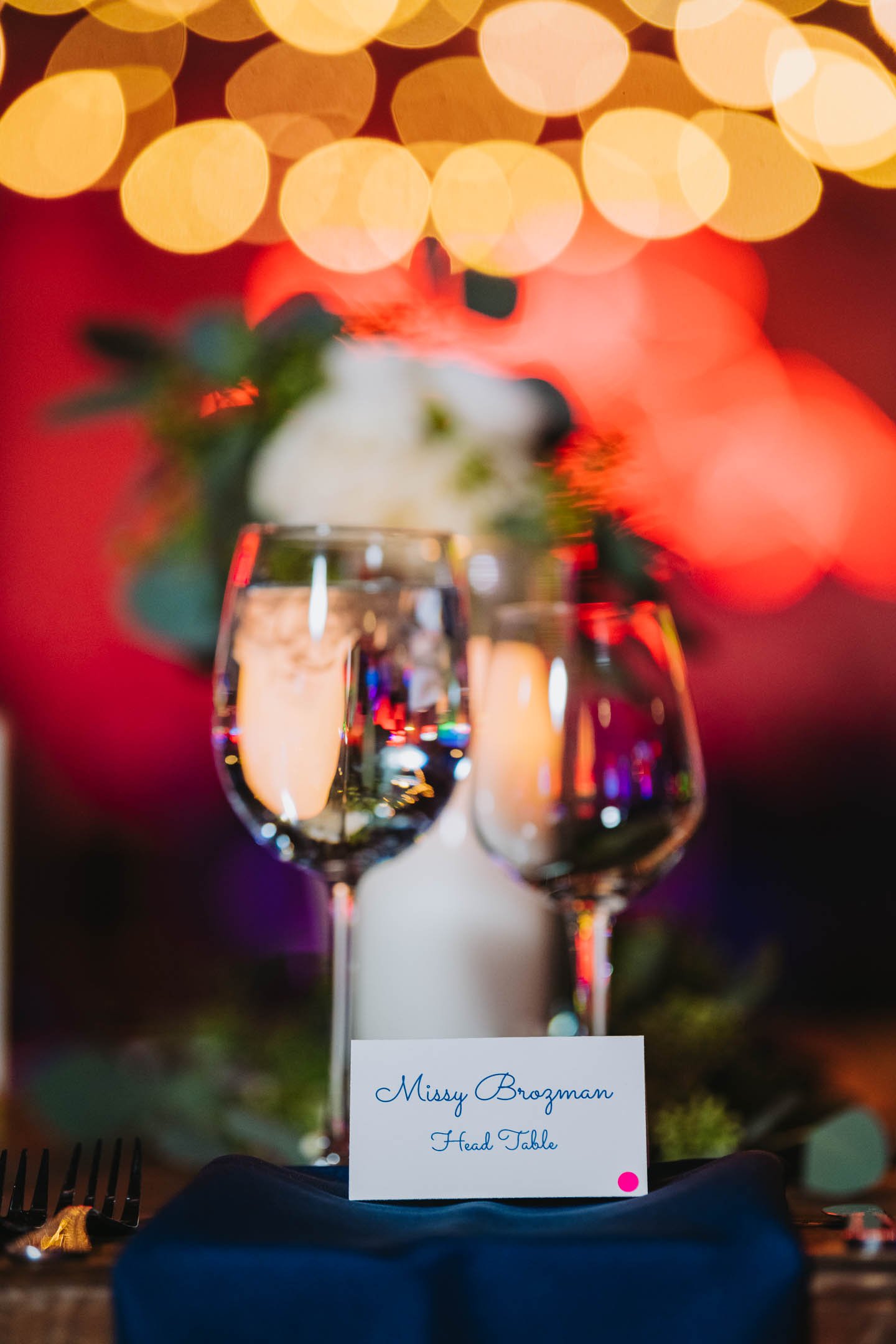 Wedding Day Photos | Ravenswood Event Center | J. Brown Photography | place card detail photo