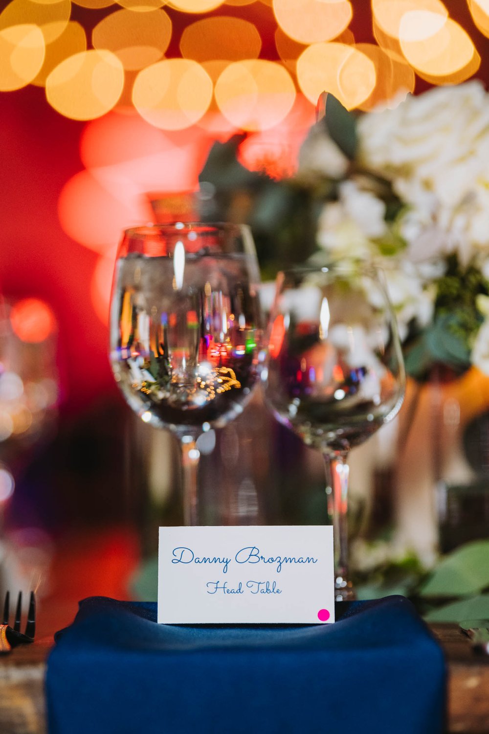 Wedding Day Photos | Ravenswood Event Center | J. Brown Photography | place card detail photo
