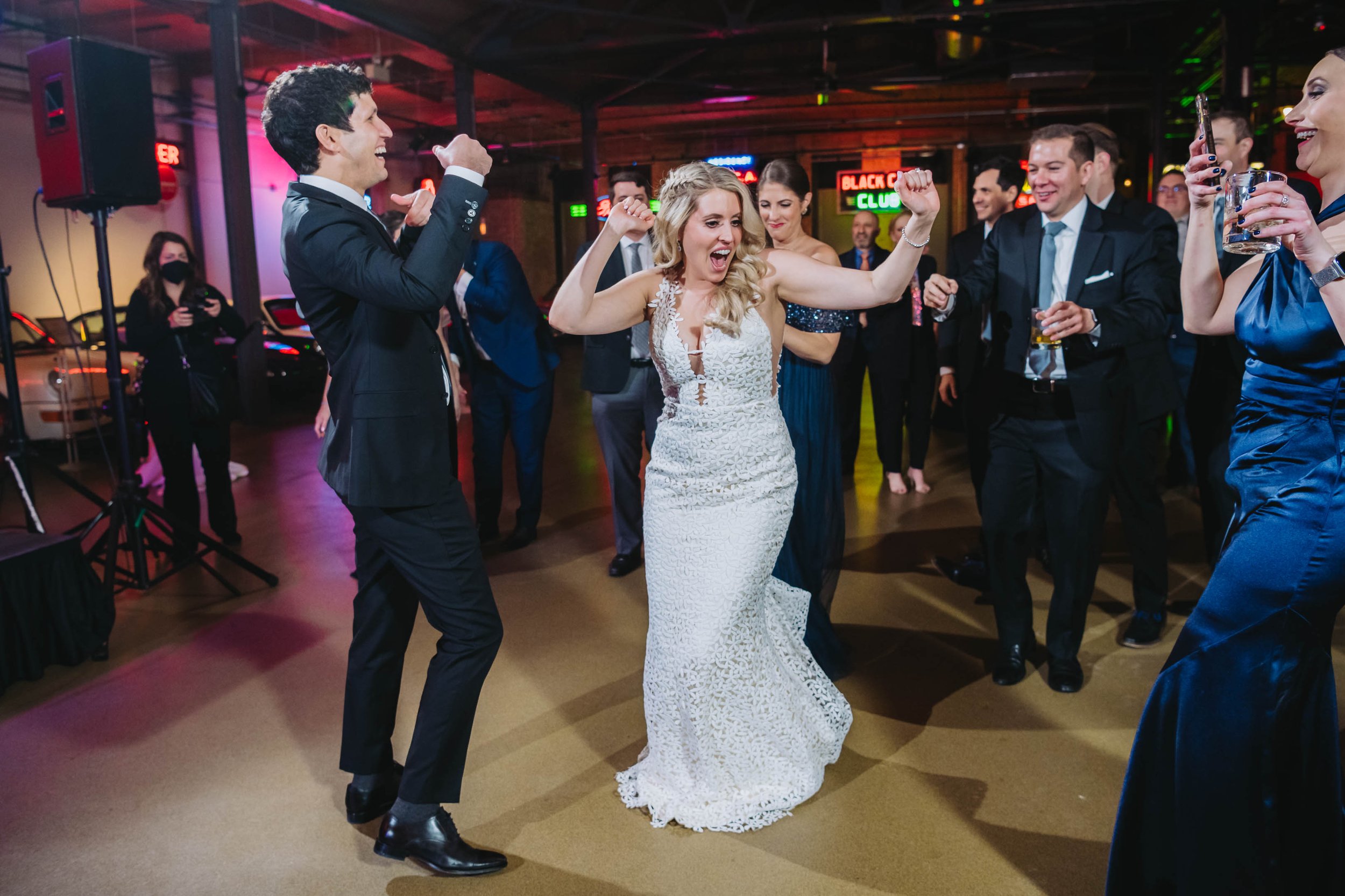 Chicago Wedding Photographer | Ravenswood Event Center | J. Brown Photography | bride and groom introduction