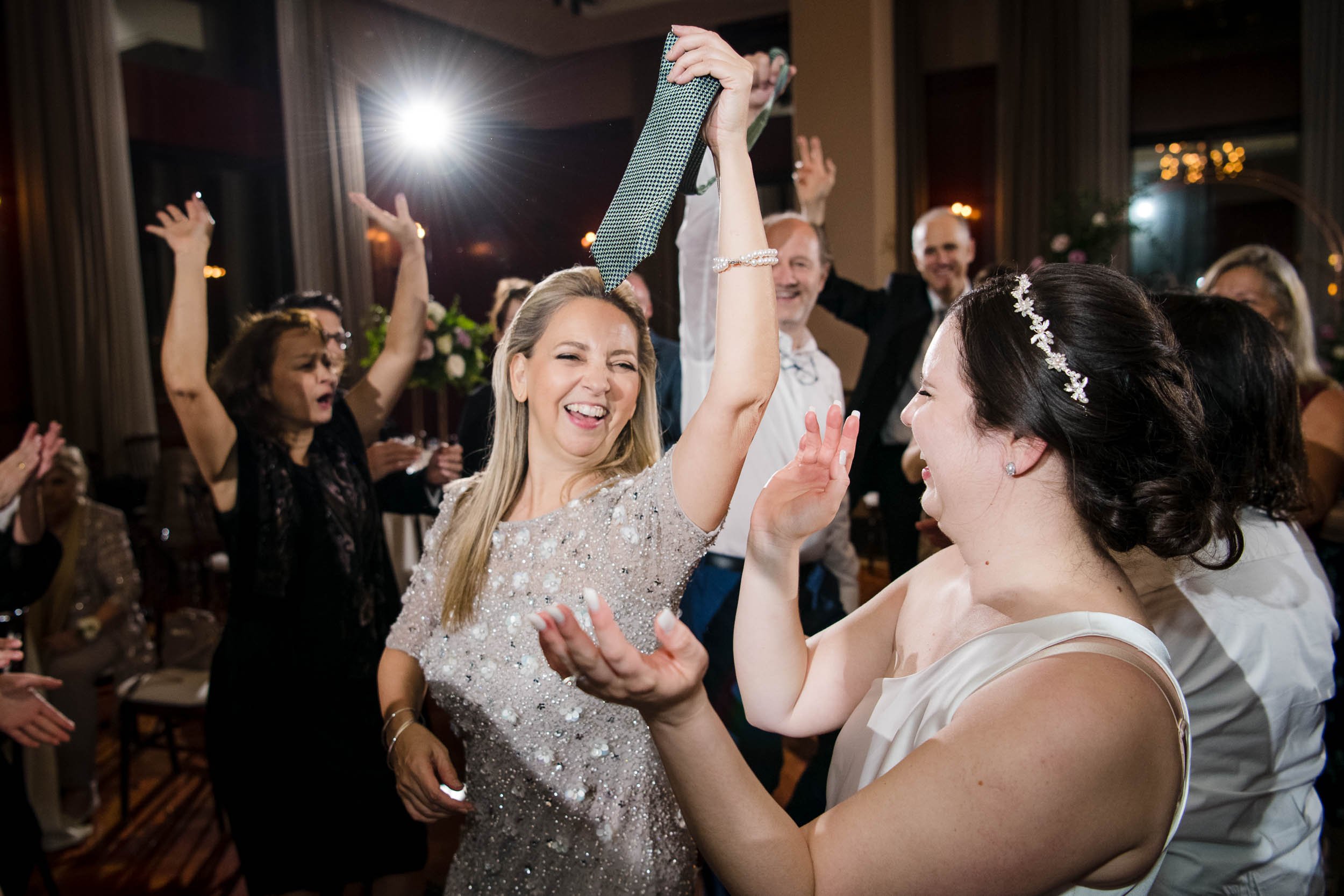 Best Wedding Photographers Near Me | Newberry Library | J. Brown Photography | bride and mother on the dance floor.