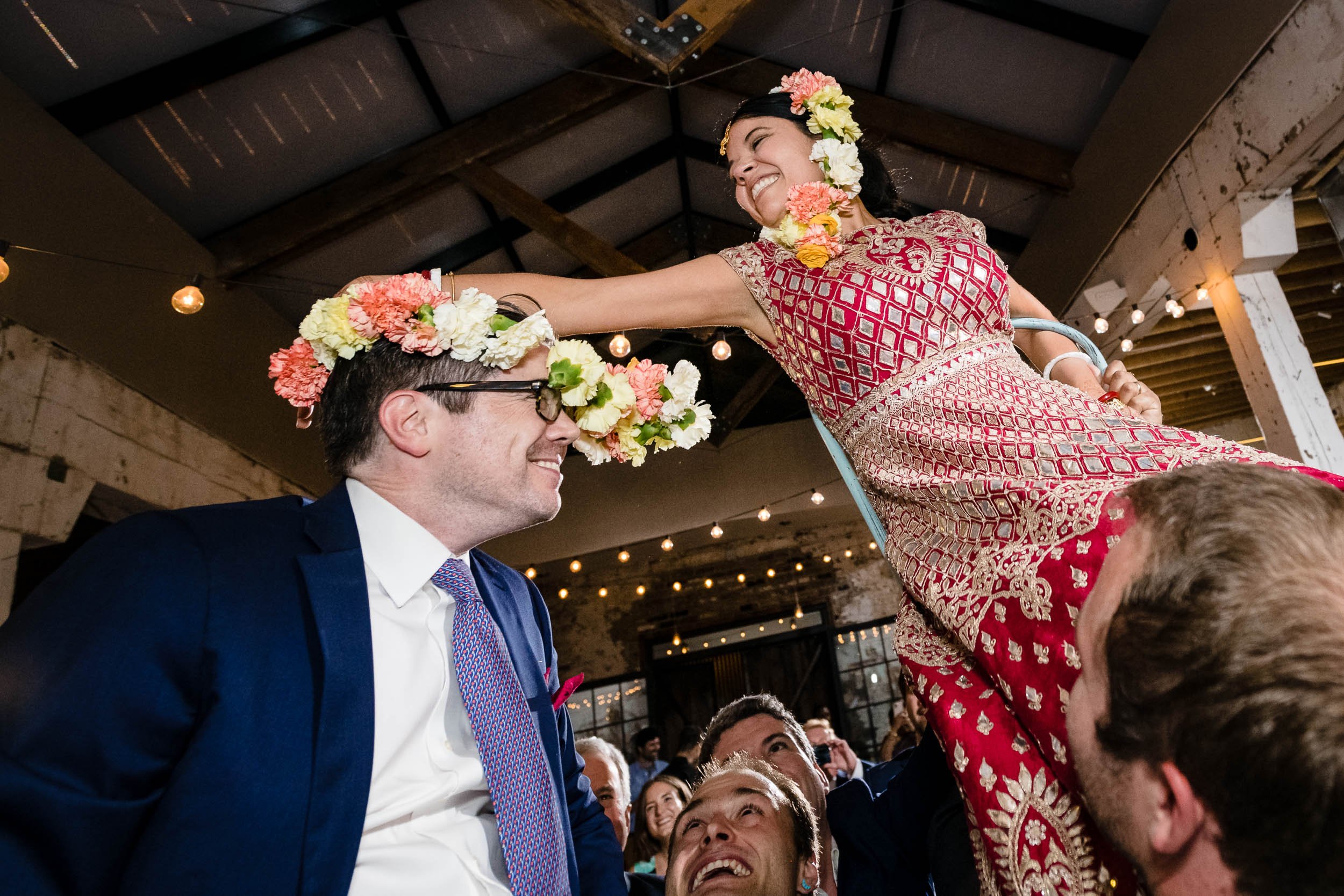 The Joinery | Bengali Indoor Wedding Reception | Chicago IL 