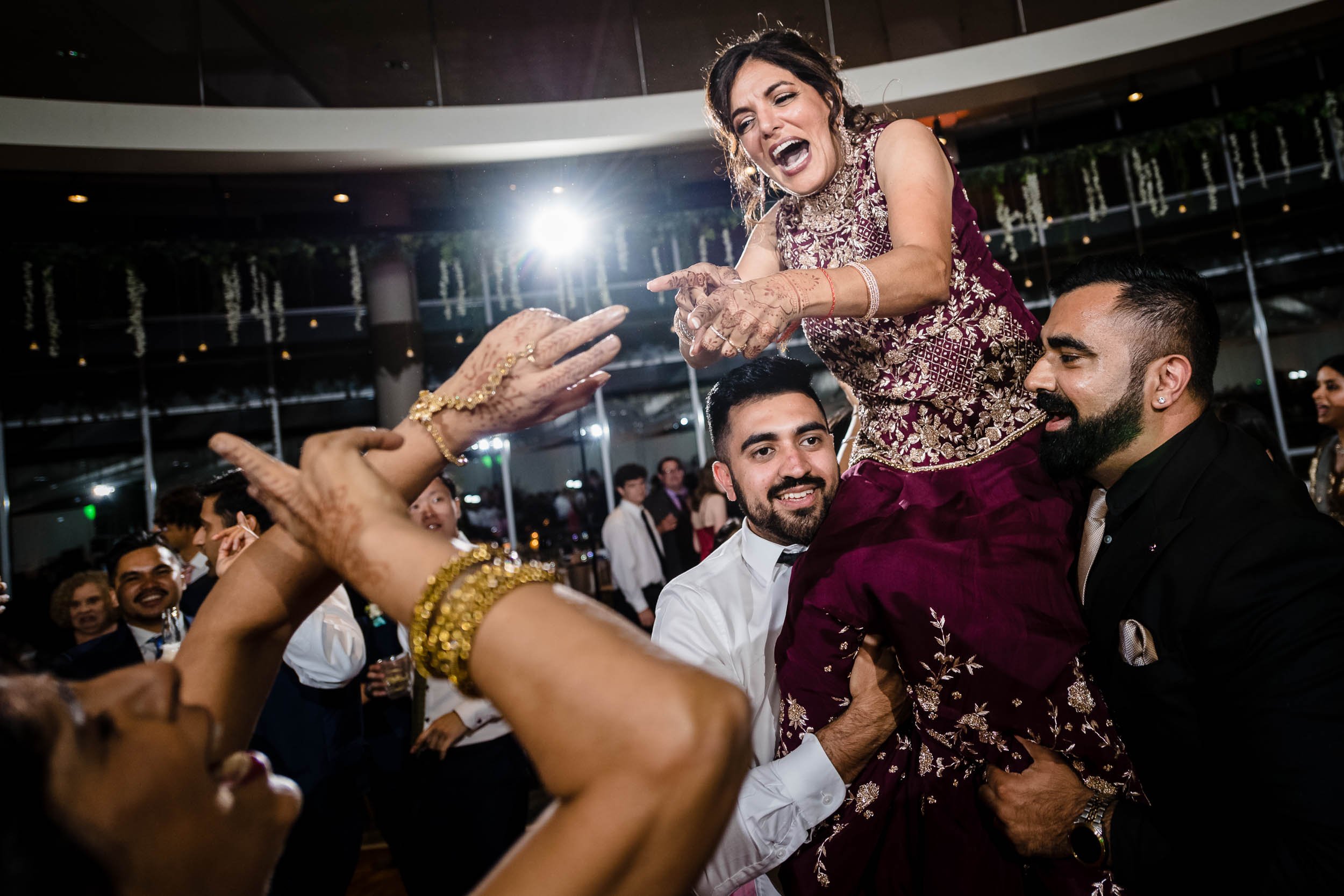 Esplanade Lakes | Indoor Indian Wedding Reception | Chicago IL