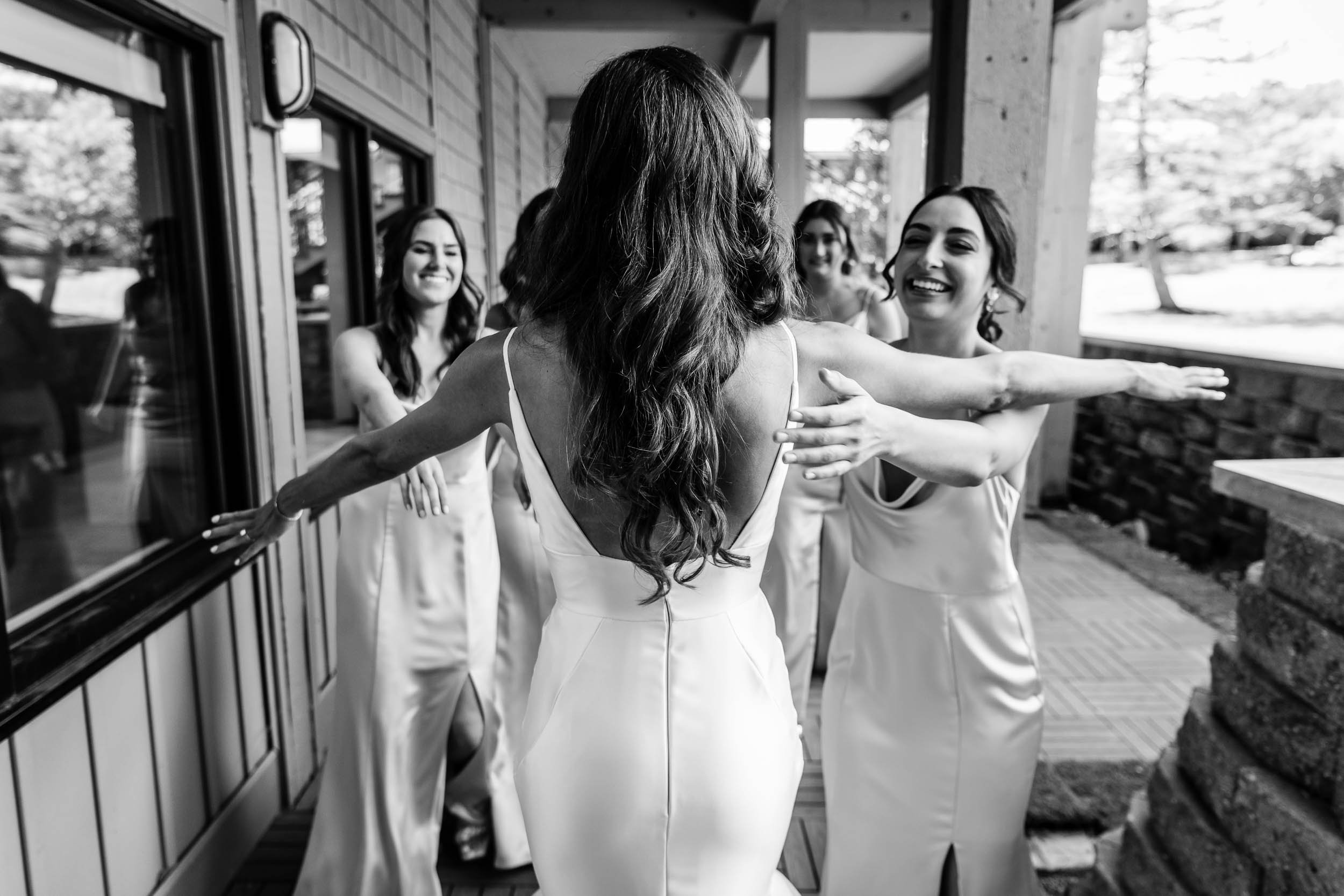 The Abbey Resort | Bridesmaids First Look | Lake Geneva WI