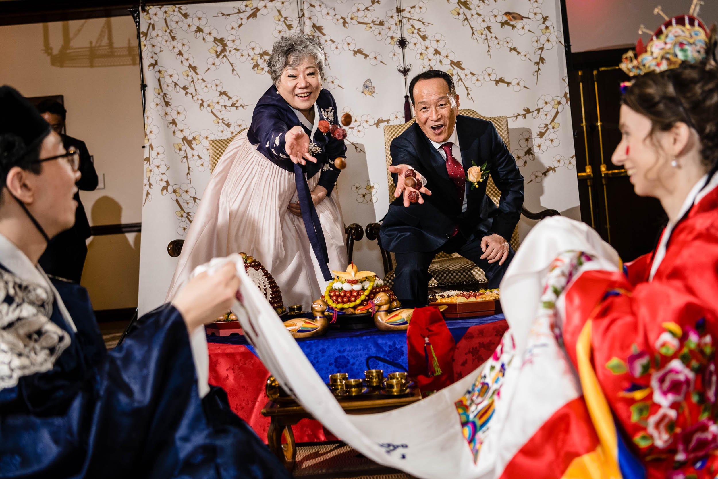 Deer Path Inn | Indoor Korean Wedding Ceremony | Lake Forest IL 