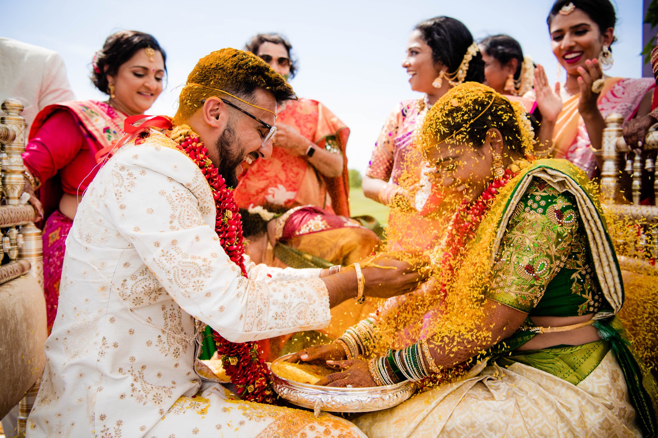 Bolingbrook Golf Club | Outdoor Indian Wedding Ceremony | Chicago IL