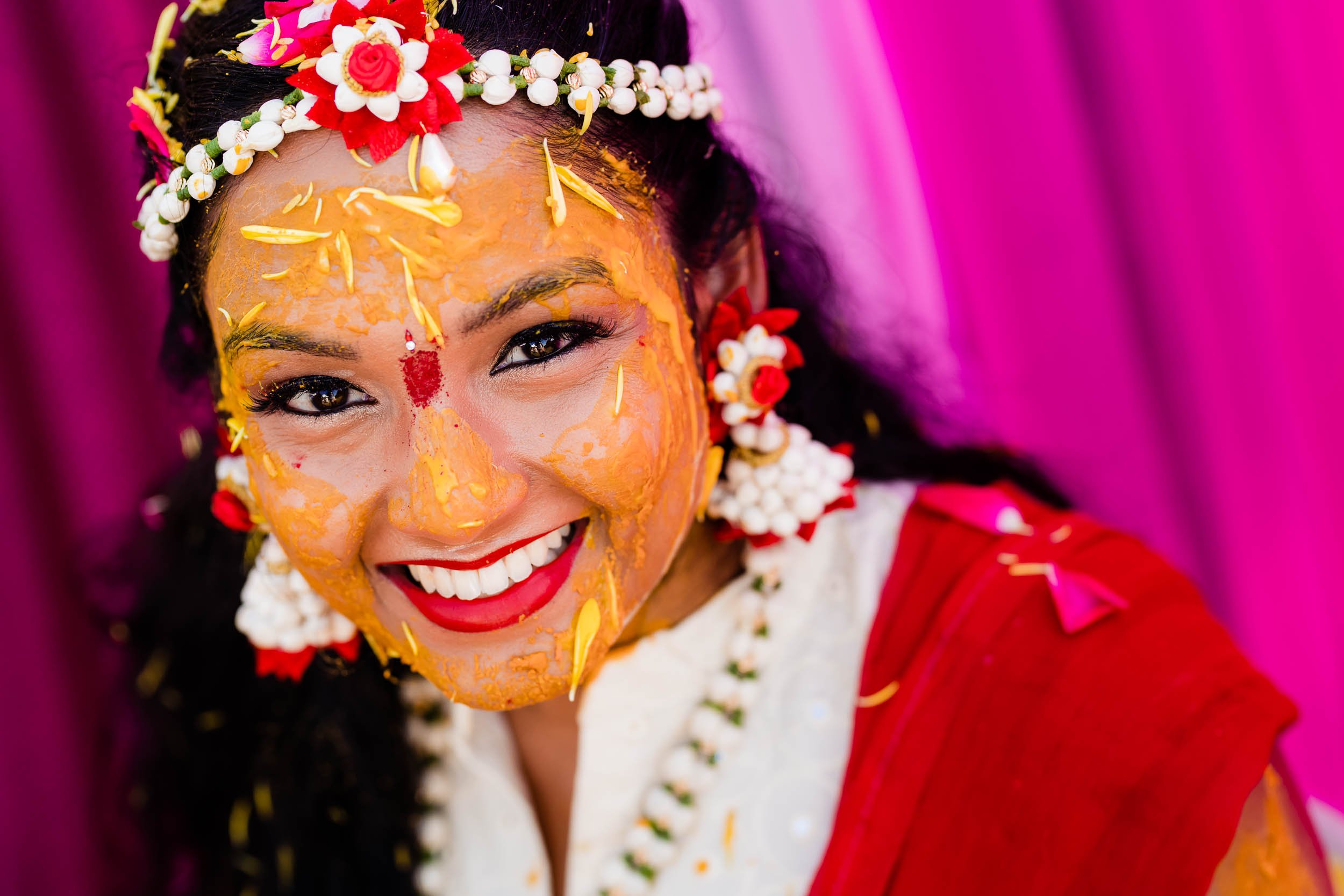 Indian Bridal Portrait | Haldi Ceremony | Chicago IL