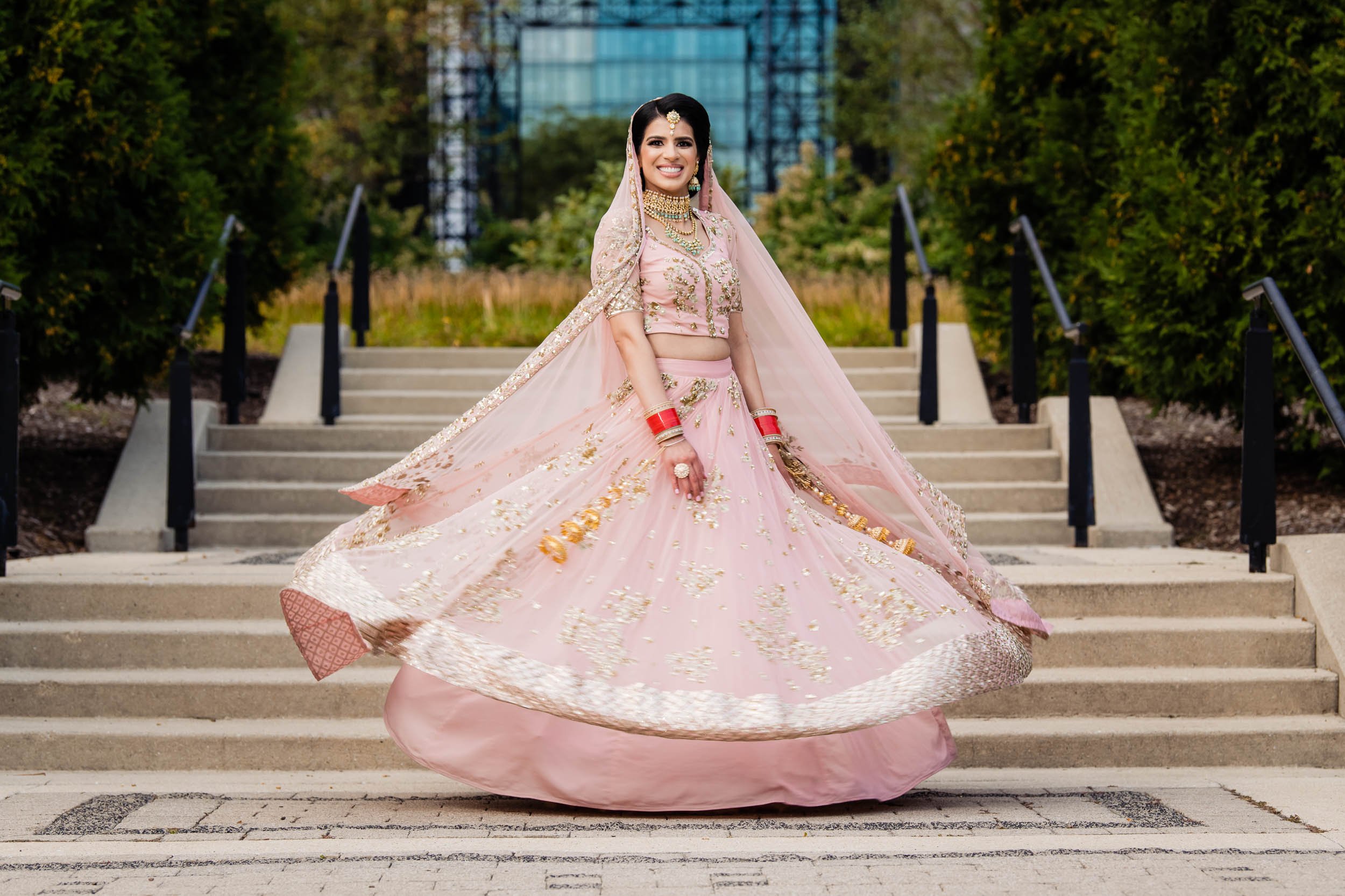 Cancer Survivor Garden | Bridal Portrait | Chicago IL