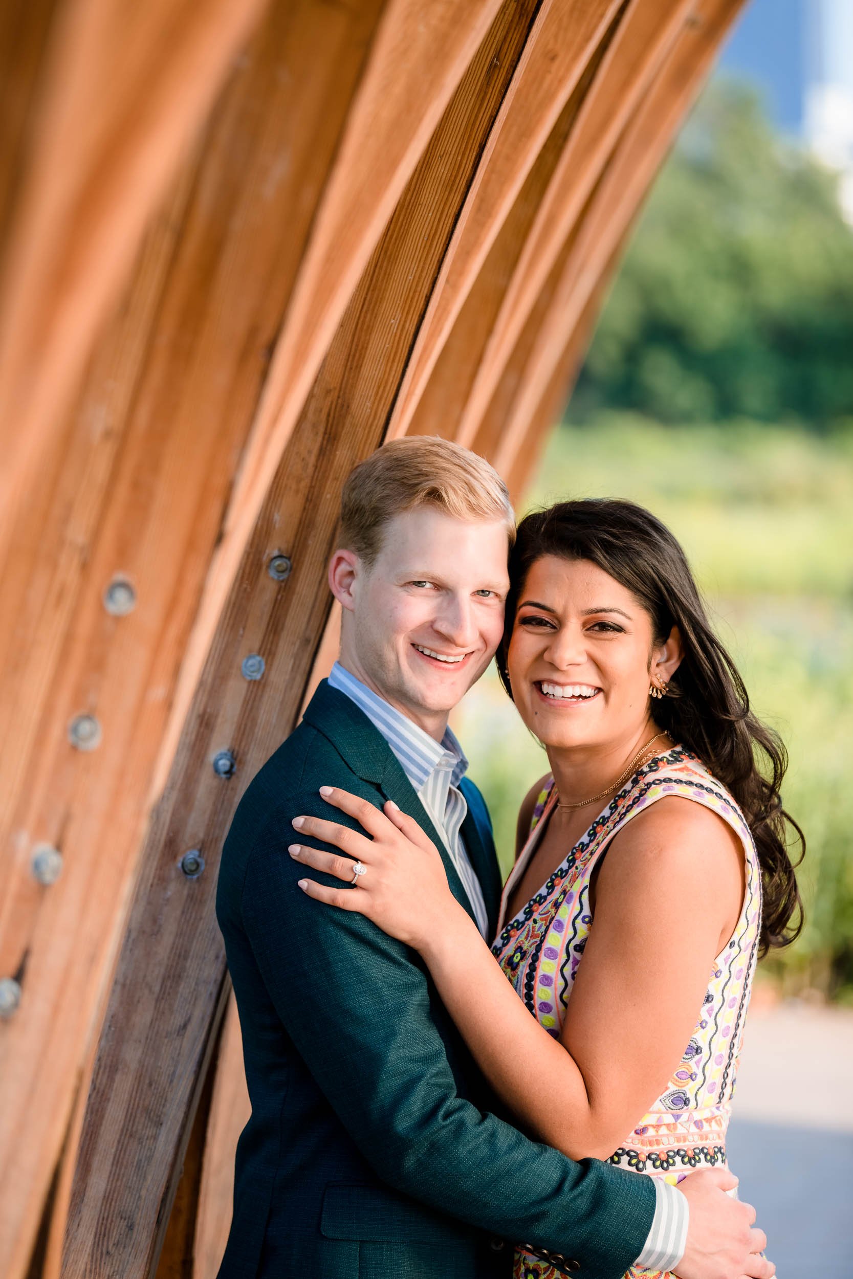 Lincoln Park Honeycomb | Fun Engagement Session | Chicago IL
