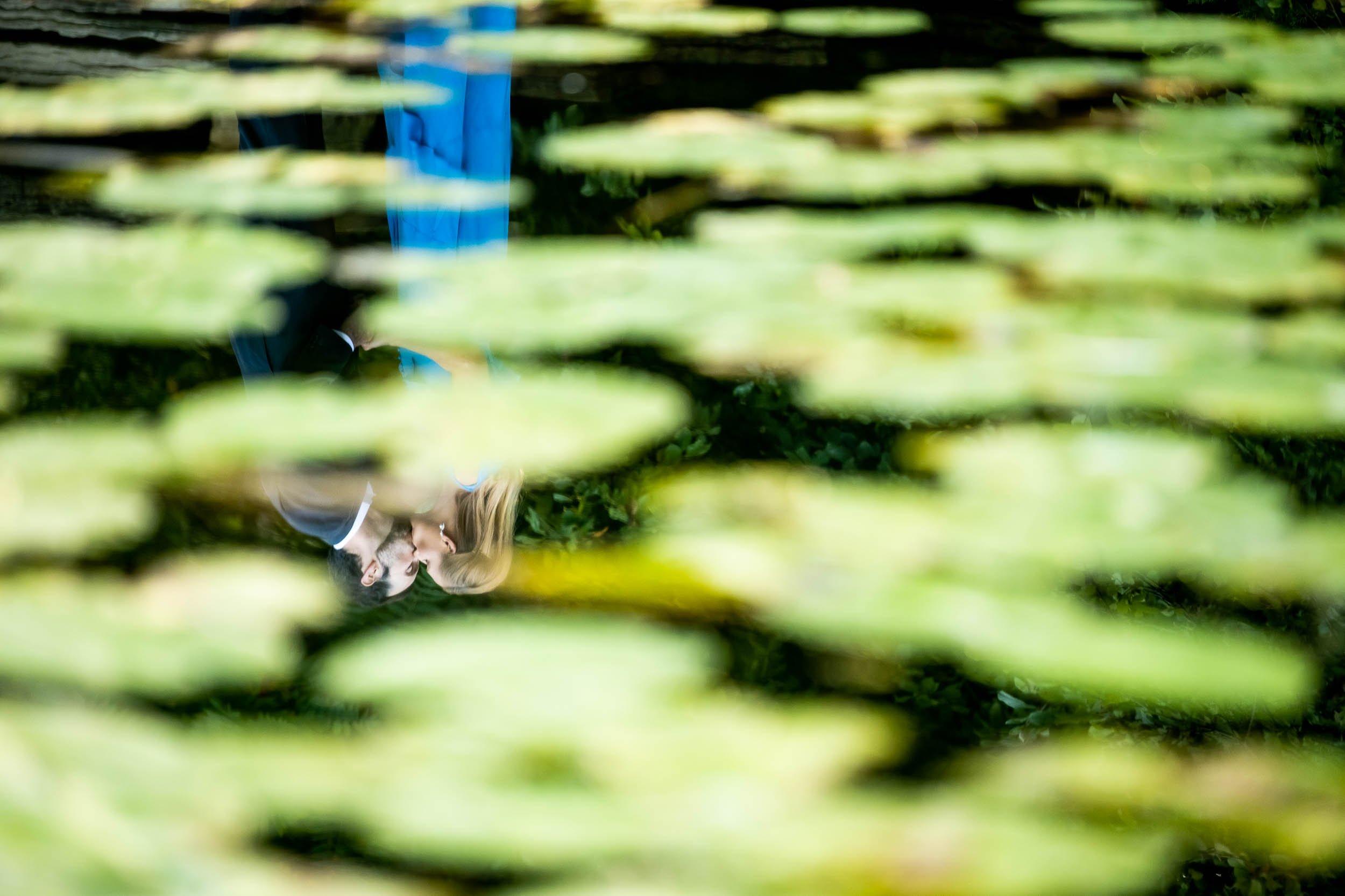 Caldwell Lily Pool | Creative Engagement Photo Idea | Chicago IL