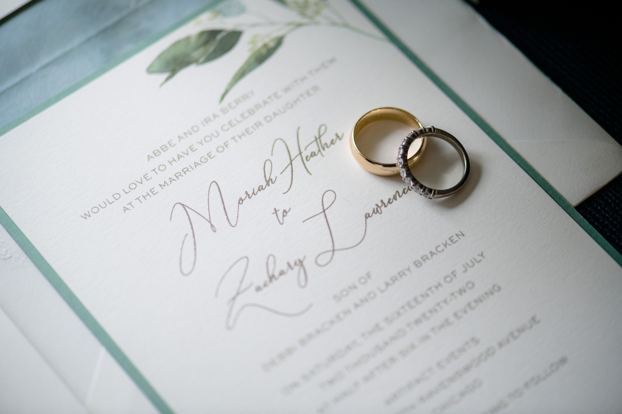 Renaissance Chicago Downtown | Wedding Bands and Invitation | Chicago IL