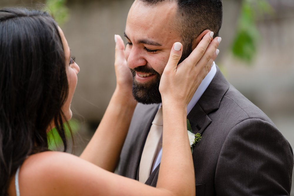 Chicago Riverwalk | Bride Groom First Look | Chicago IL