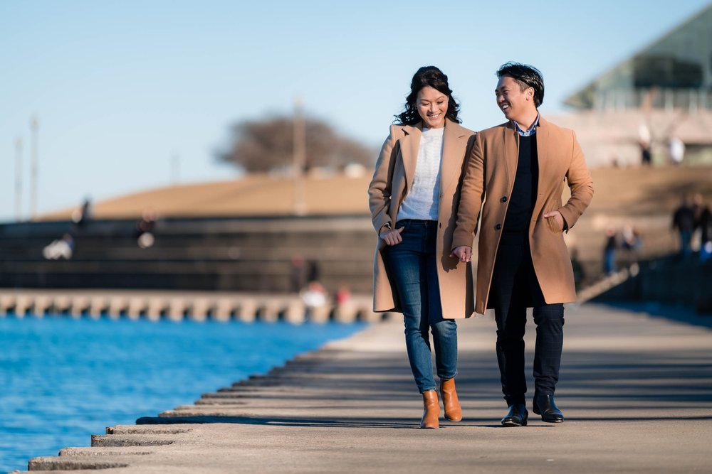 Museum Campus | Spring Engagement Session | Chicago, IL