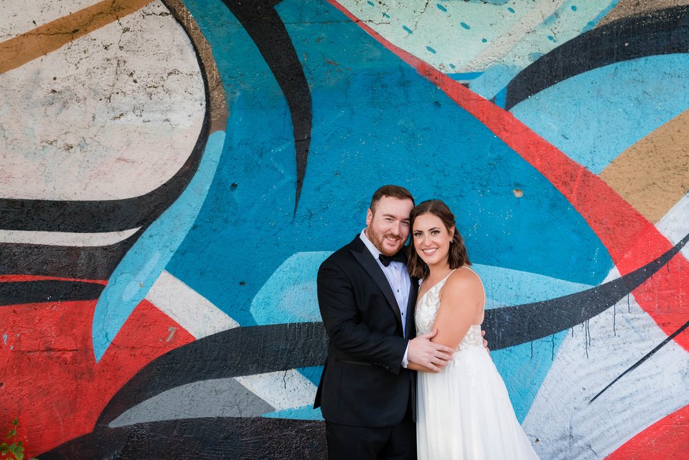 Pilsen | Street Art Wedding Photo | Chicago IL