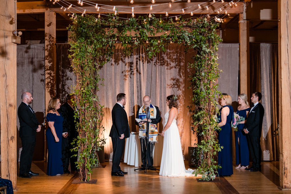 Bridgeport Art Center | Indoor Jewish Wedding | Chicago IL