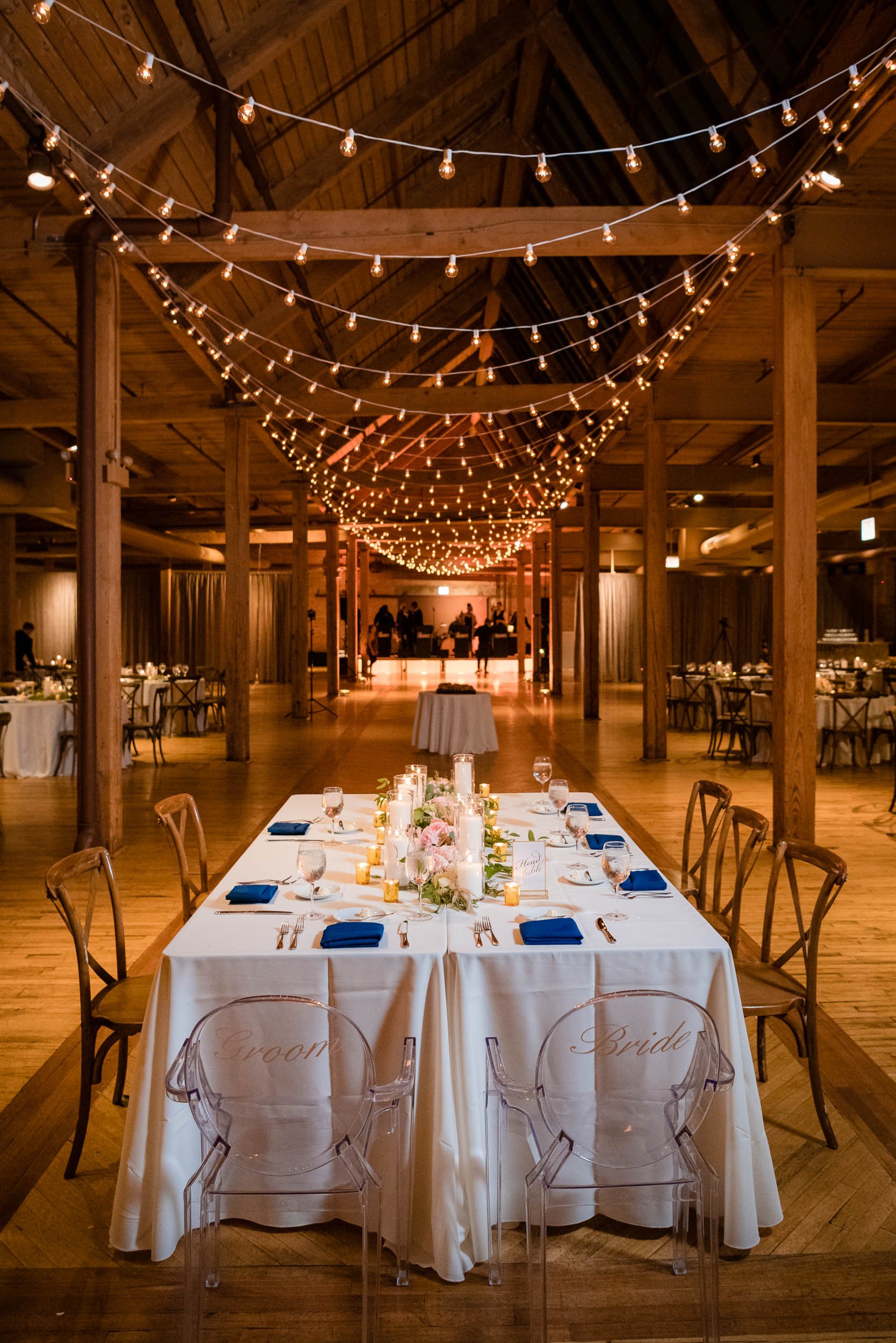 Bridgeport Art Center | Indoor Wedding Reception | Chicago IL