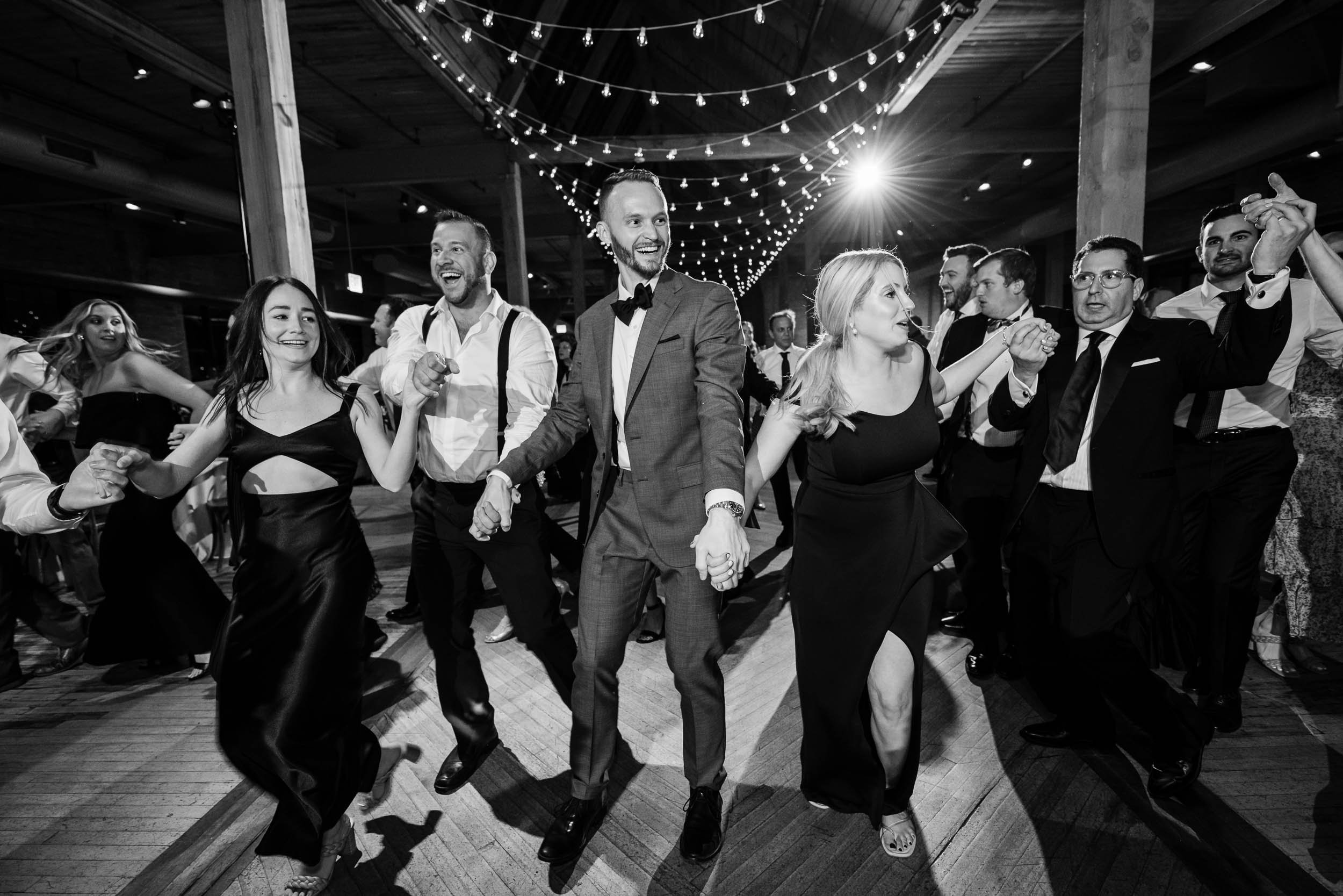 Bridgeport Art Center | Jewish Wedding Hora Dance | Chicago IL