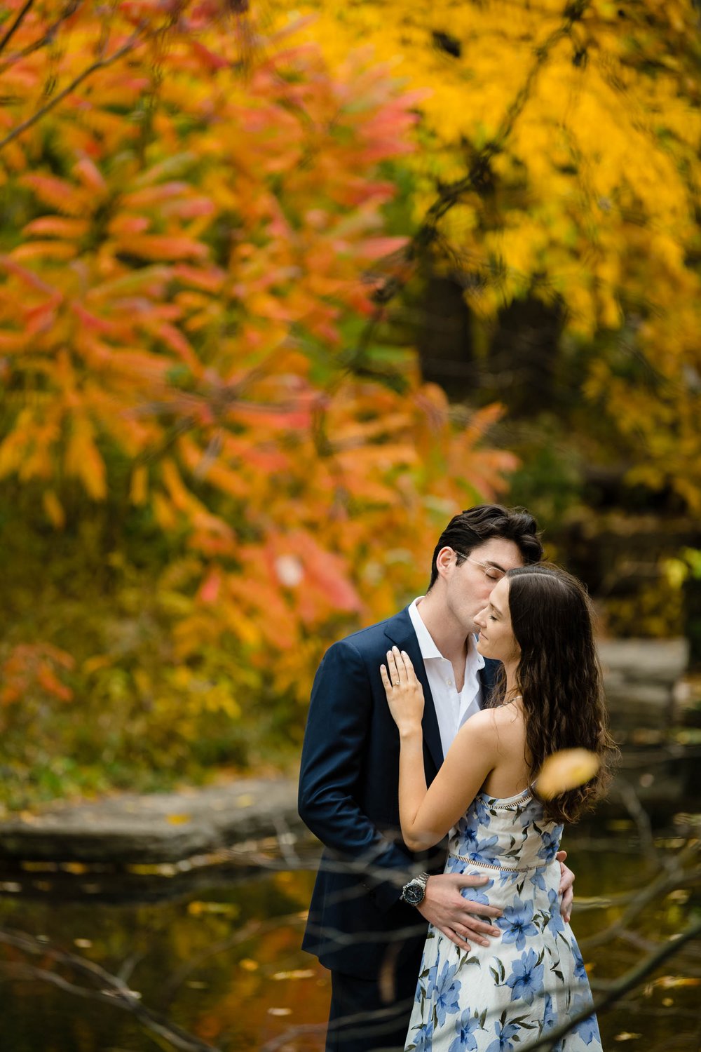 Alfred Caldwell Lily Pool | Fall Engagement Session | Chicago IL