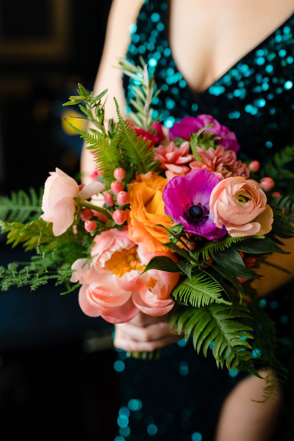 The LaSalle Chicago | Bridal floral bouquet | Chicago IL