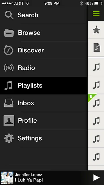 Spotify gives you the option of browsing the most popular playlists, discovering artists you might like based on your current musical tastes, and offering a radio service if you want to keep things low maintenance. Obviously I have was listening to my current song obsession.