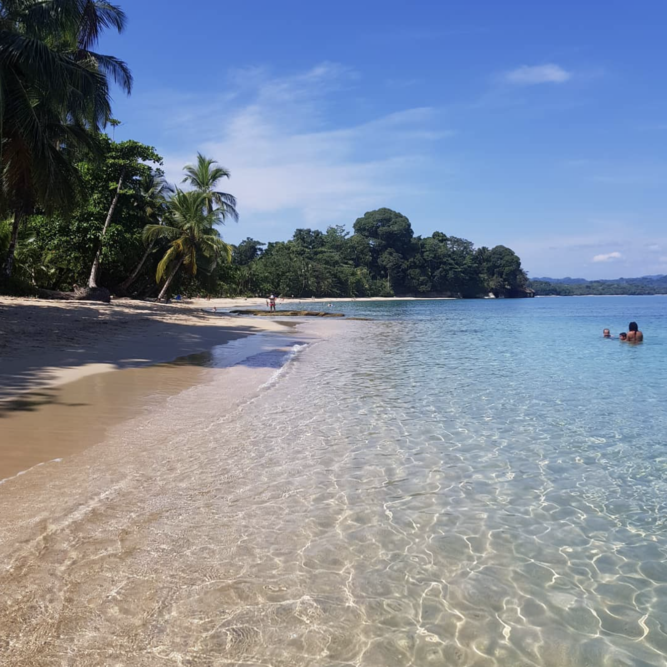 Caribbean beach near Puerto Viejo, Costa Rica, located close to a rainforest garden-to-table retreat