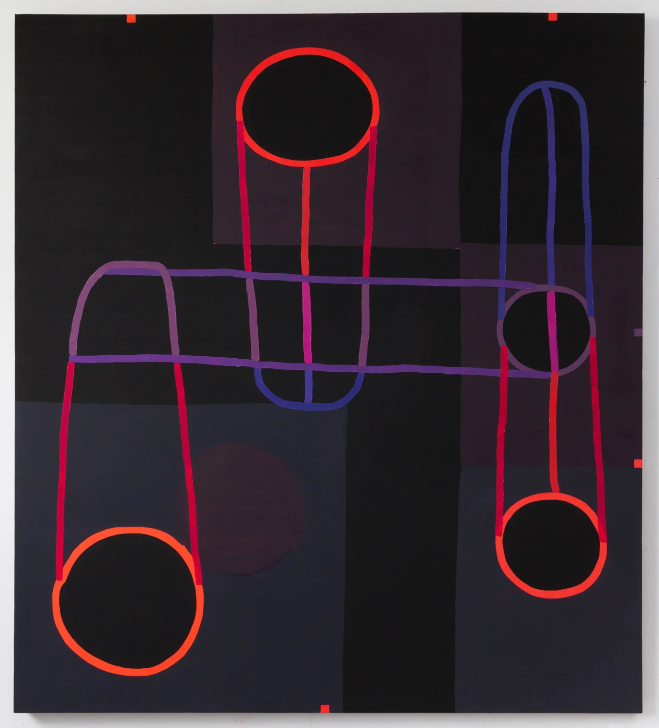 Untitled (P-1620), 2016, oil on canvas, 90 x 79 inches