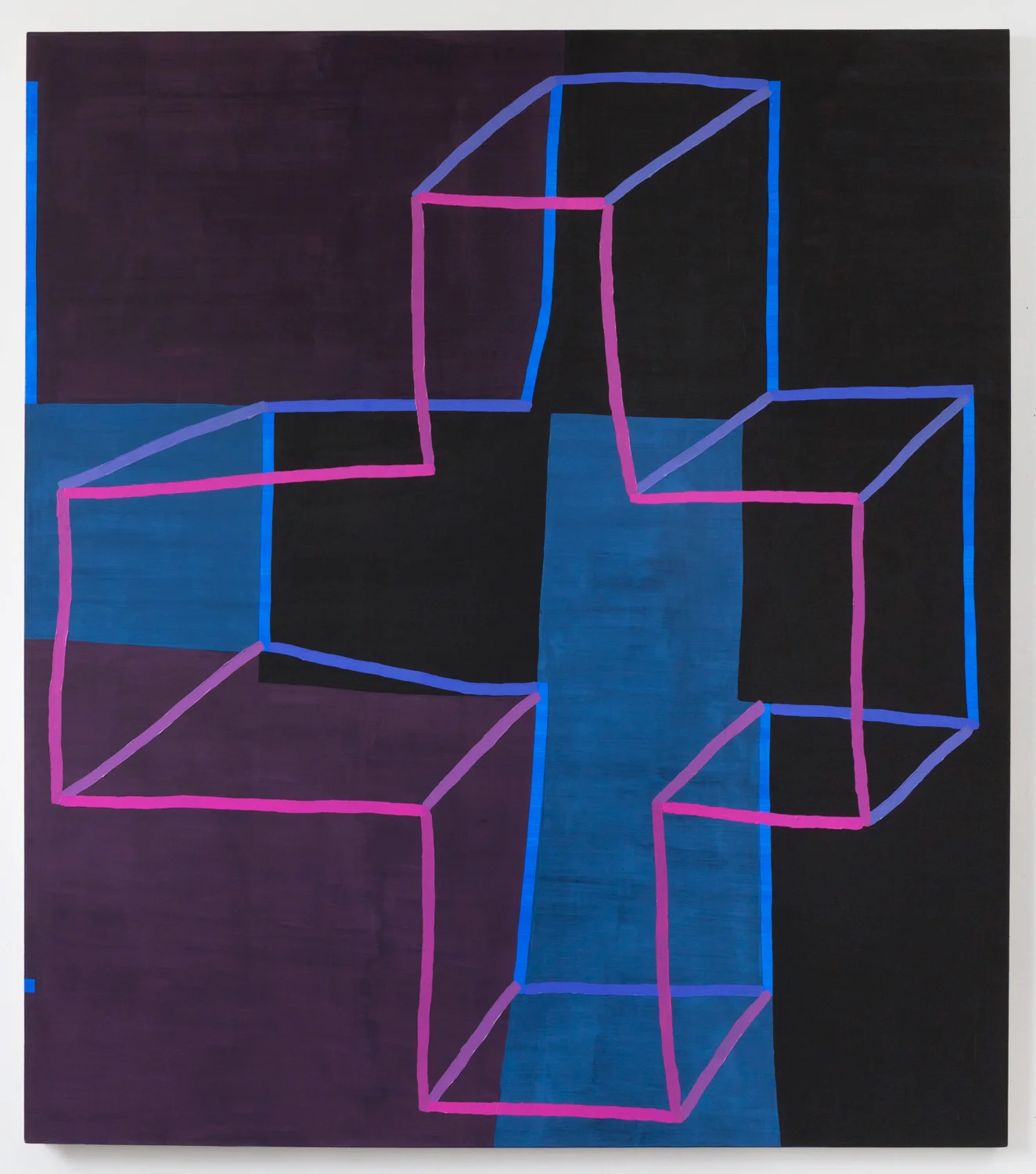 Untitled (P-1517), 2015, oil on canvas, 85 x 75 inches