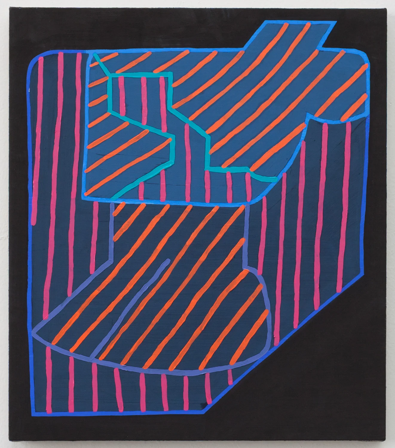 Untitled (P-1636), 2016, oil on linen over panel, 16 x 14 inches
