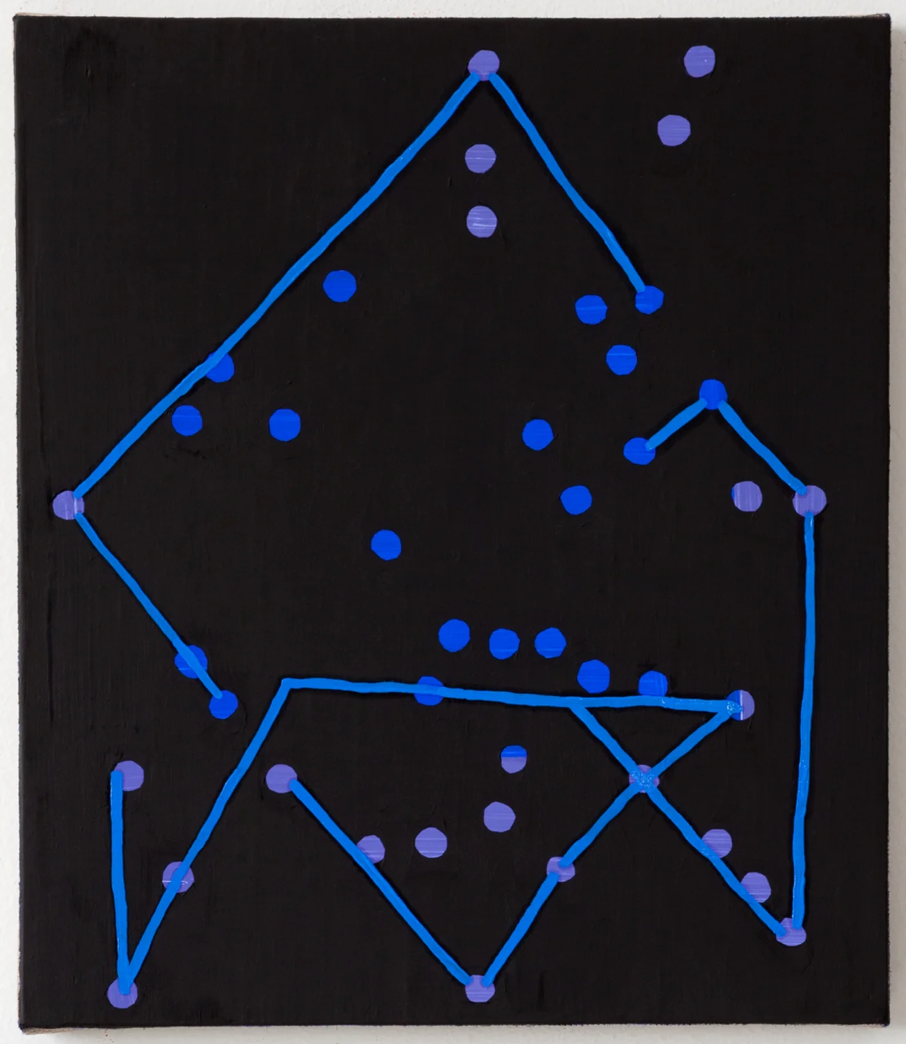 Untitled (P-1708), 2017, oil on linen over panel, 15 x 13 inches