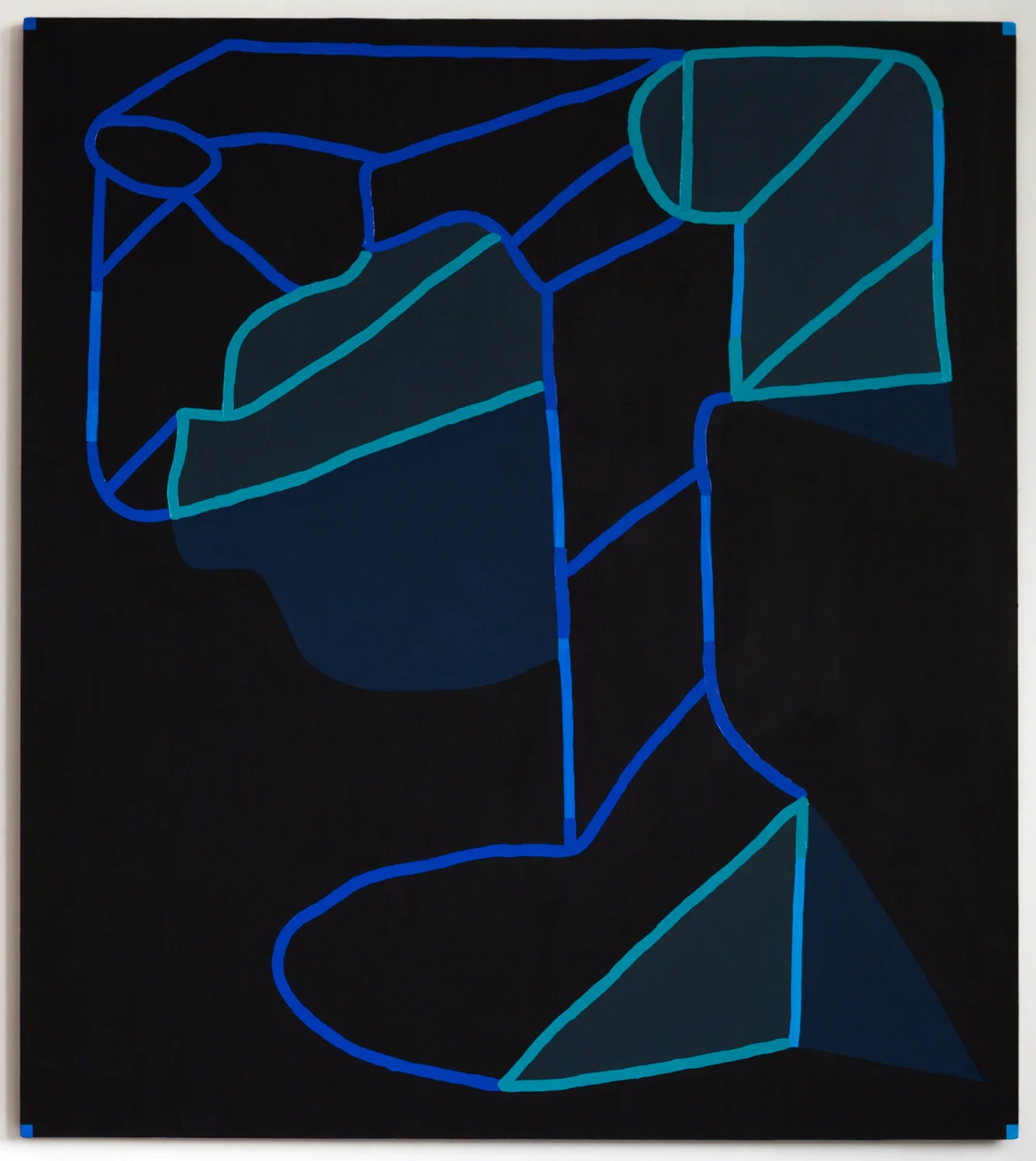 Untitled (P-1717), 2017, oil on linen, 62 x 55 inches