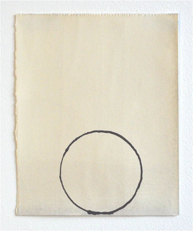 Untitled (D-16102), 2016, ink on paper, 9 x 8 inches