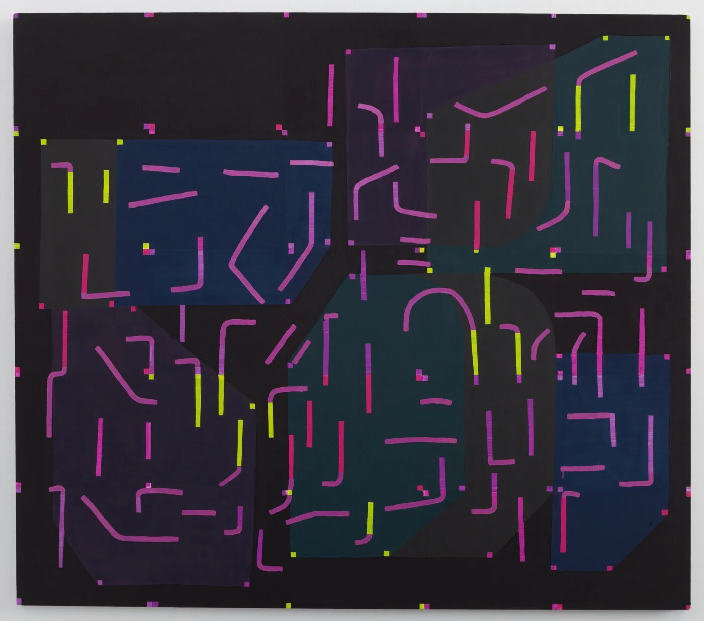  Untitled (P-1910), 2019, oil on linen, 58 x 66 inches 