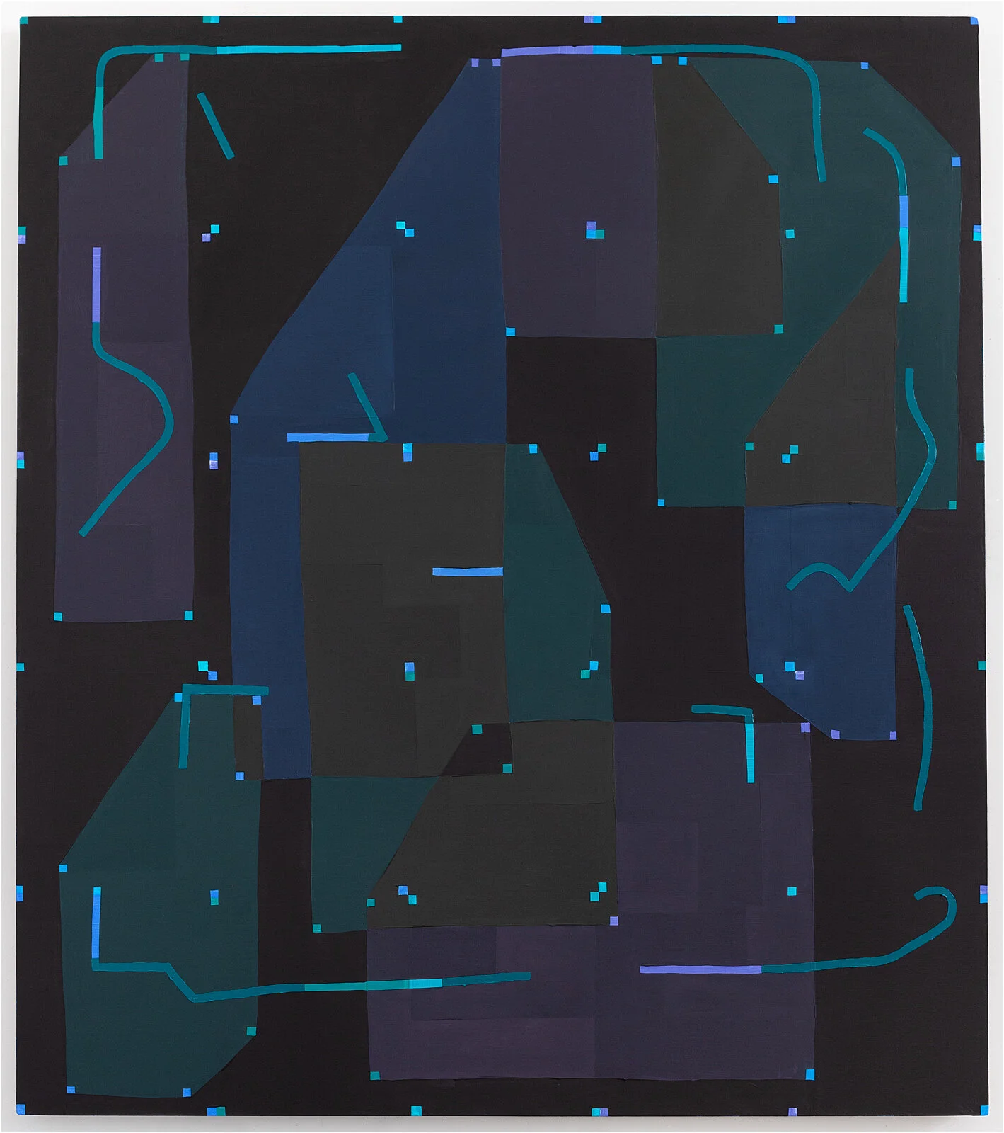  Untitled (P-1916), 2019, oil on linen, 66 x 58 inches 