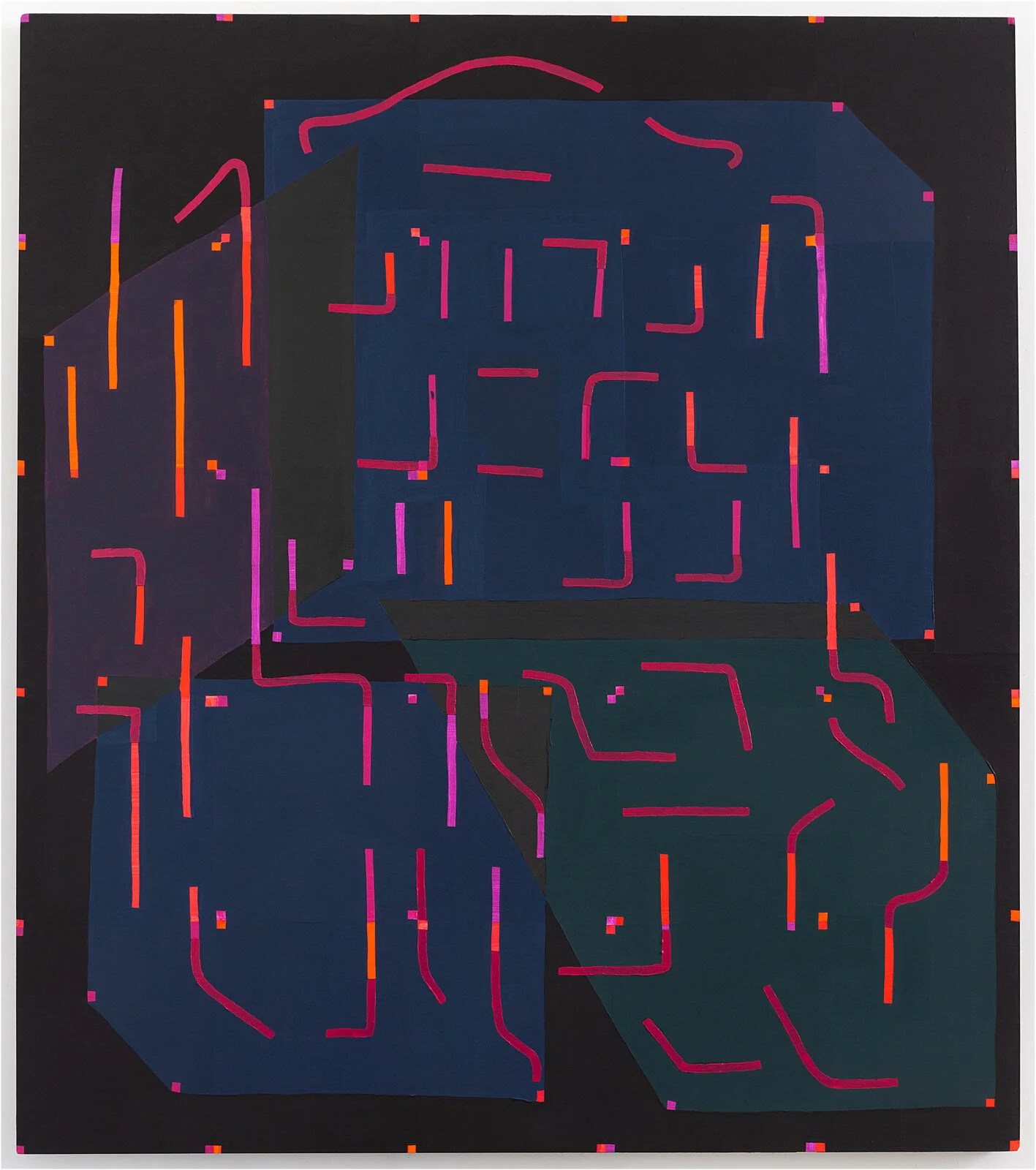  Untitled (P-1915), 2019, oil on linen, 66 x 58 inches 