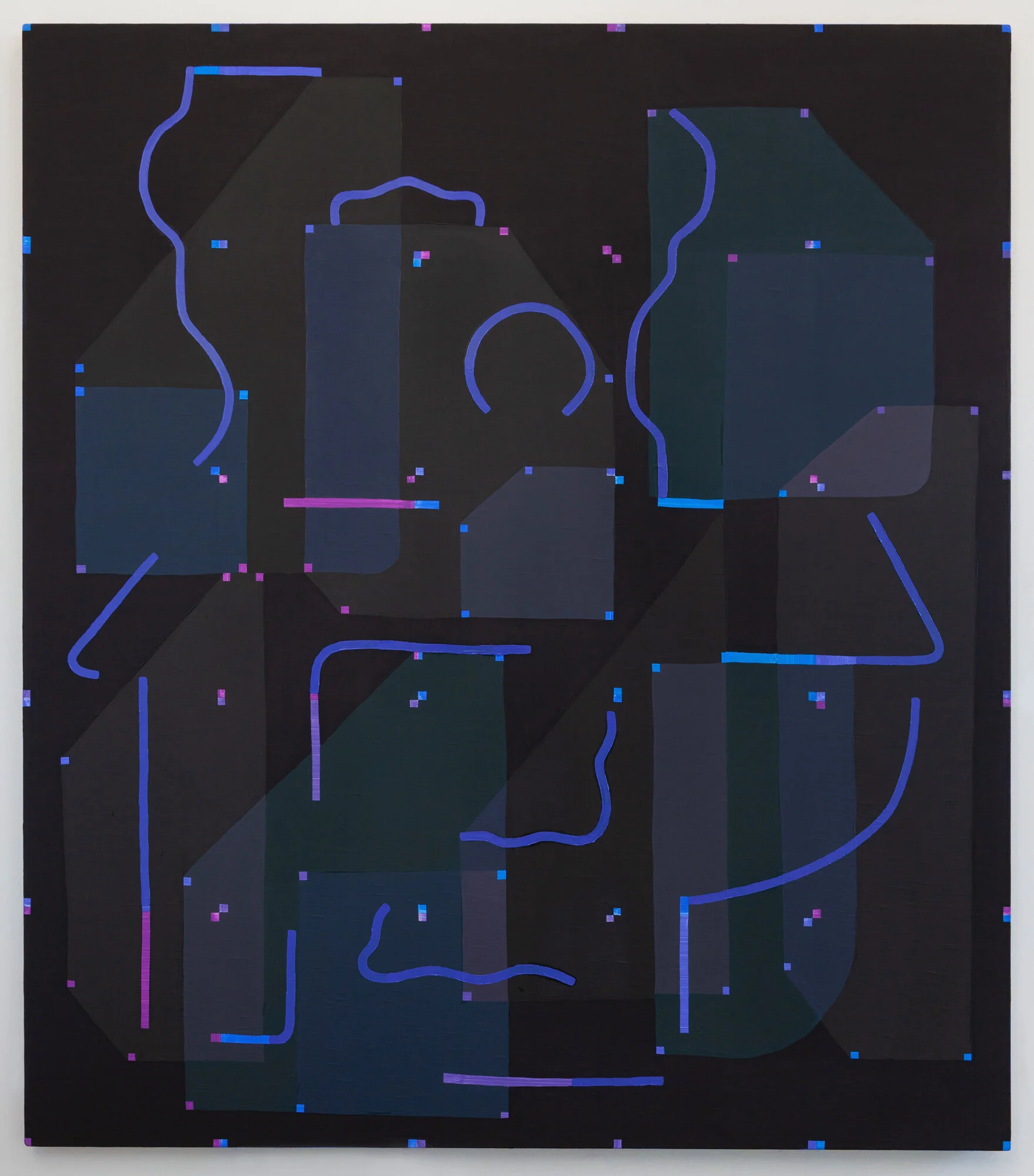  Untitled (P-2101), 2021, oil on linen, 66 x 58 inches 