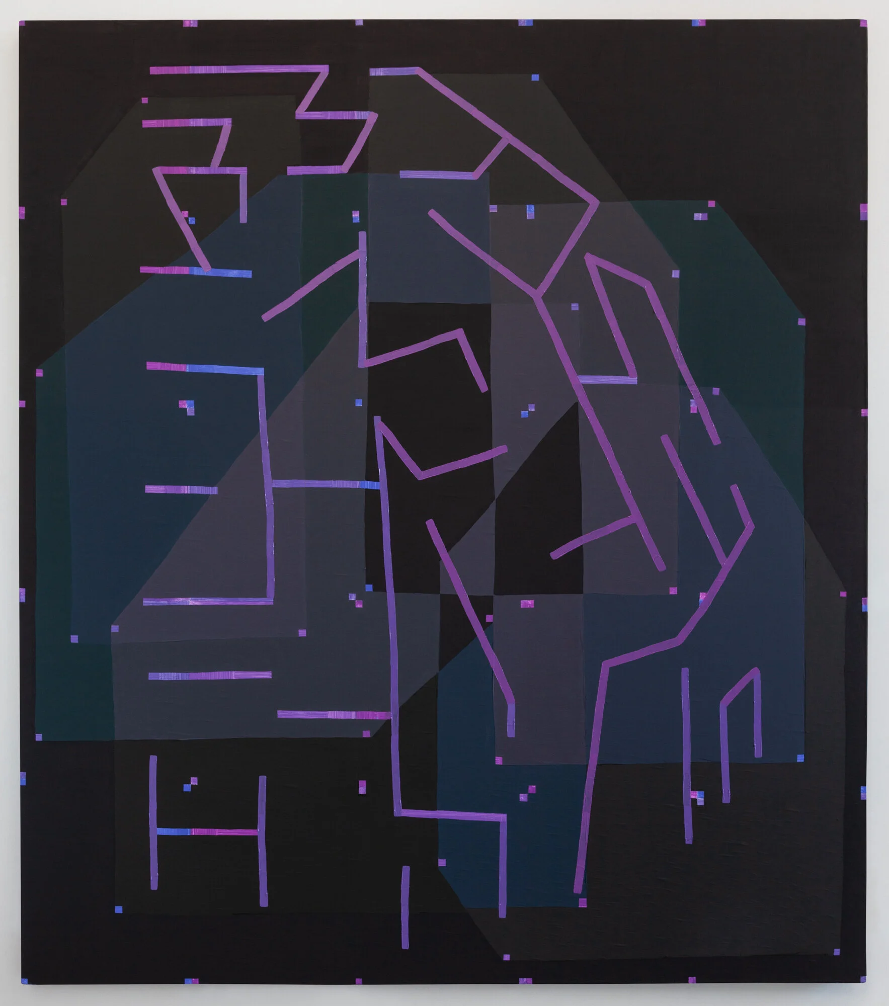  Untitled (P-2102), 2021, oil on linen, 66 x 58 inches 