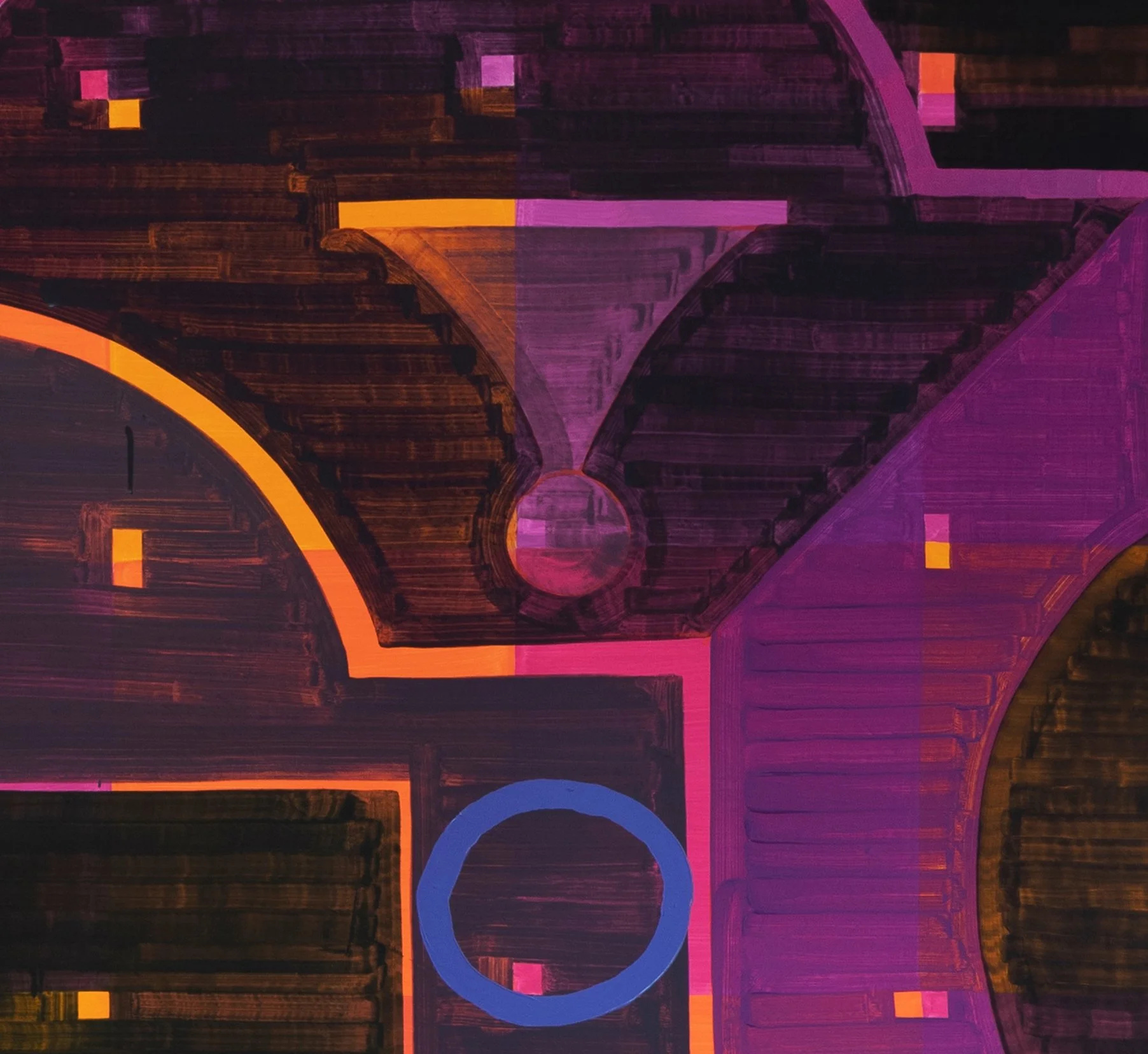  Mirage, 2022, oil on linen, 62 x 55 inches 