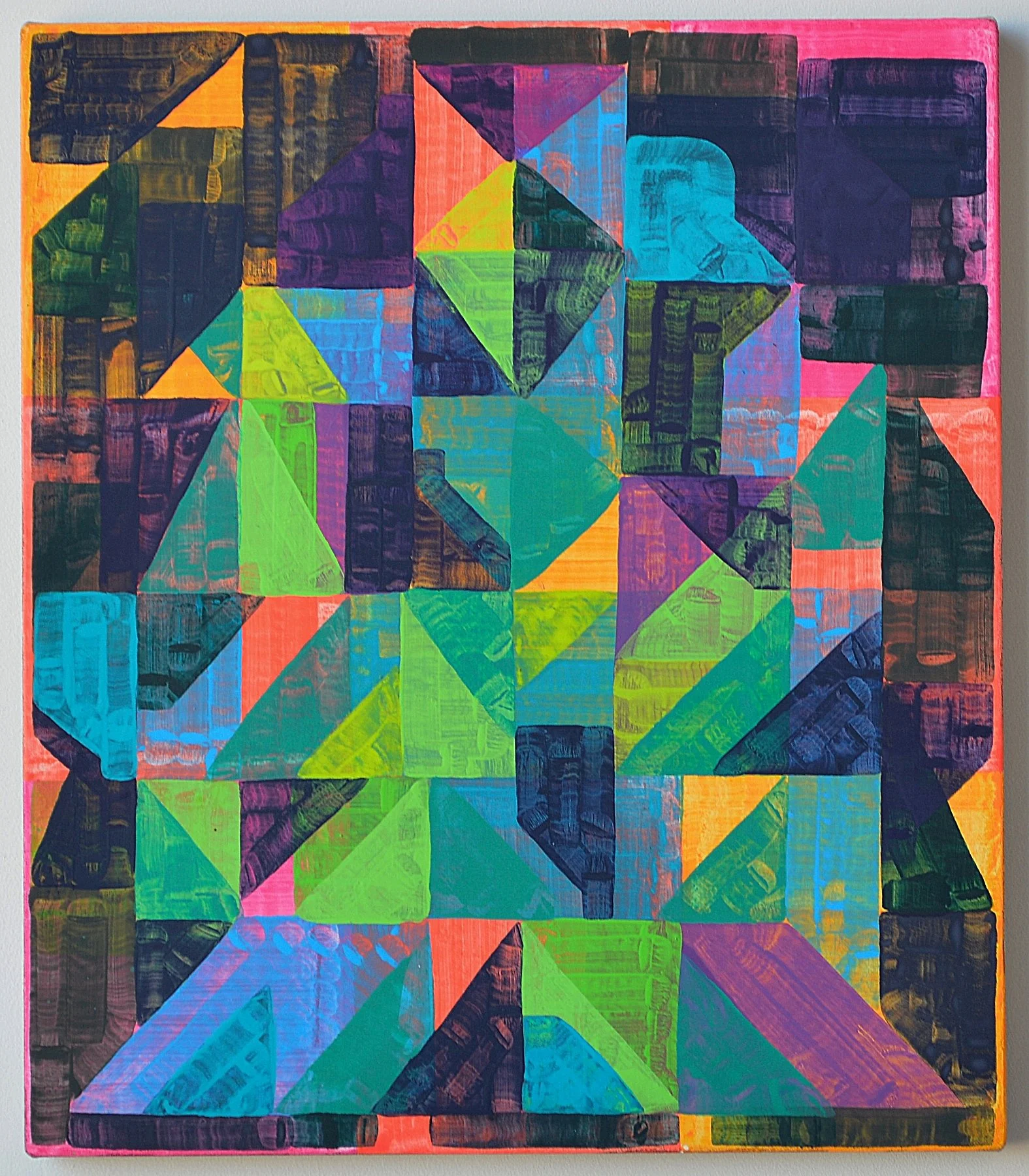  Eyrie, 2024, oil on linen, 22 x 19 inches 