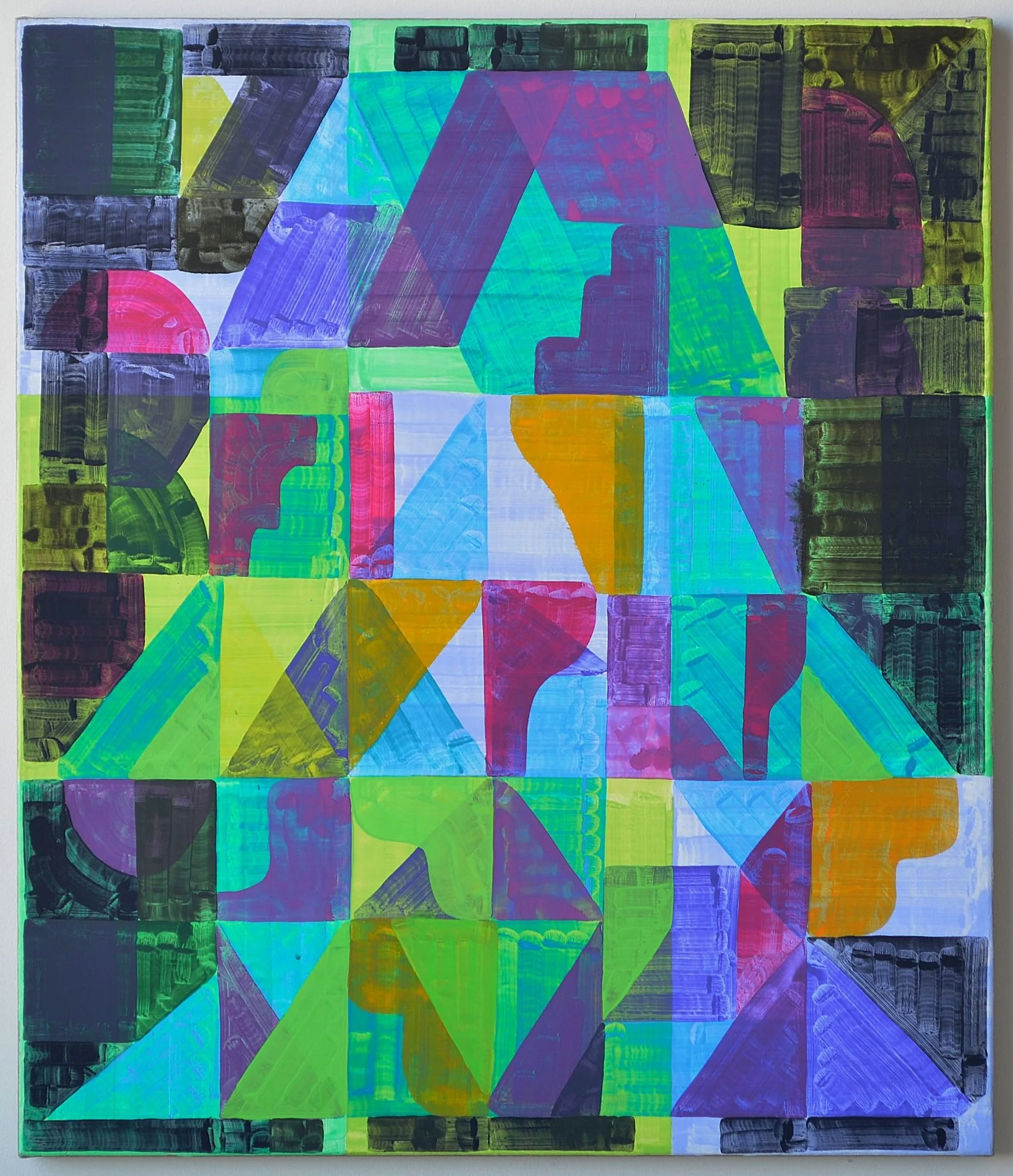  Amana, 2023, oil on linen, 36 x 30 inches 