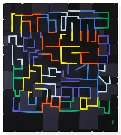  Untitled (P-1613), 2016, oil on linen, 88 × 78 inches 