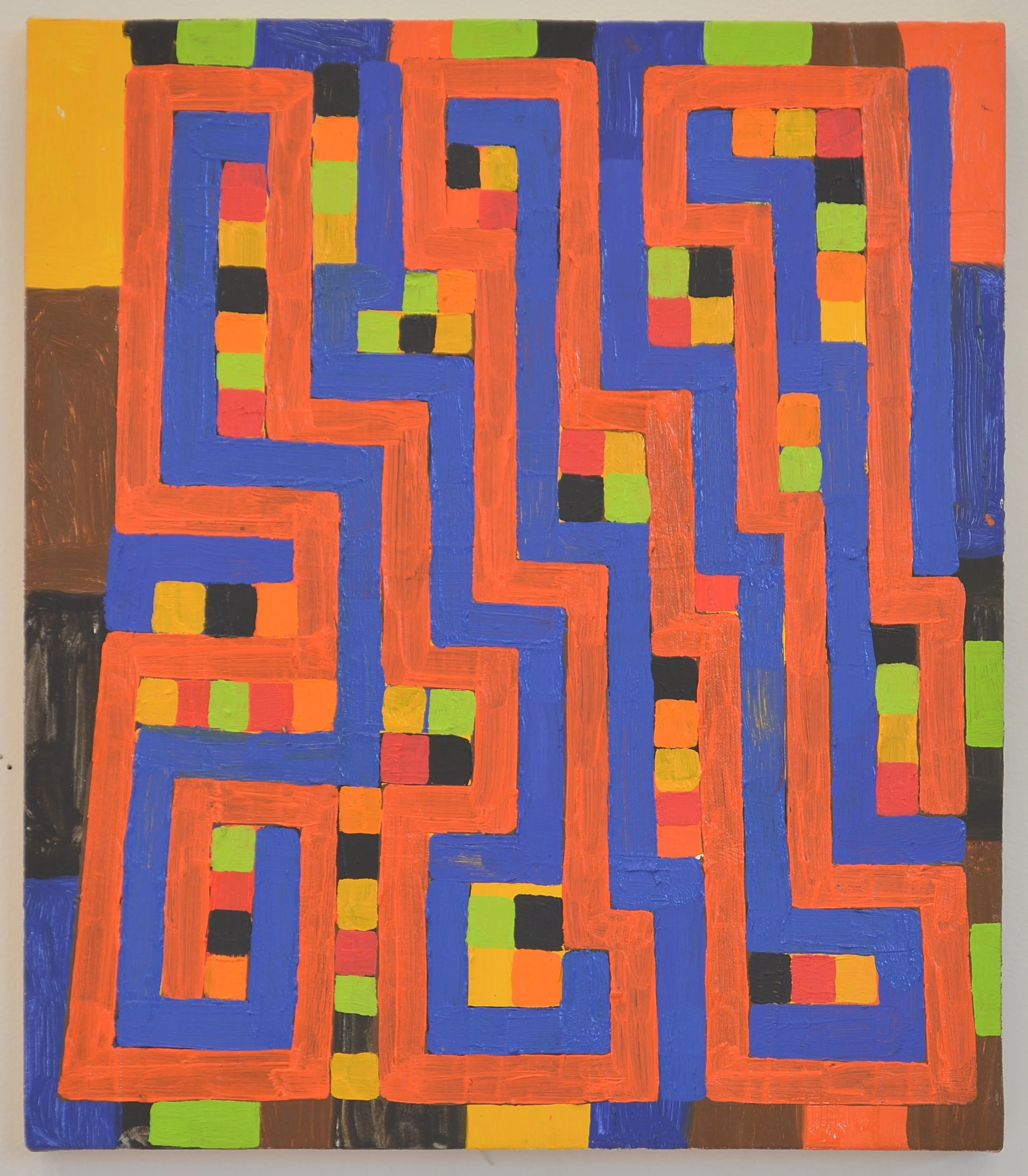  Untitled (P-1321), 2013, oil on linen, 14 × 12 inches 