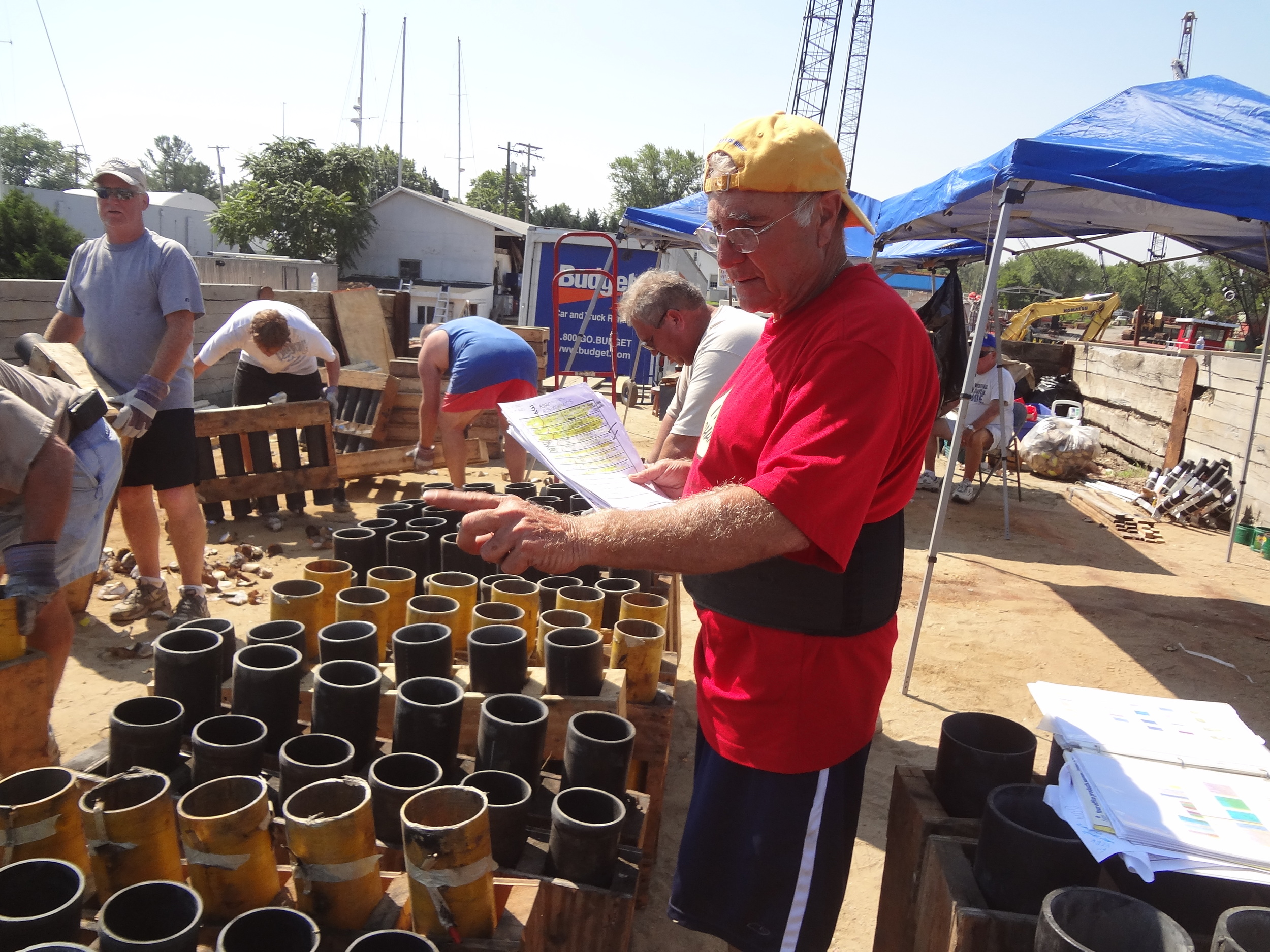 Caldle Creek, MD Barge