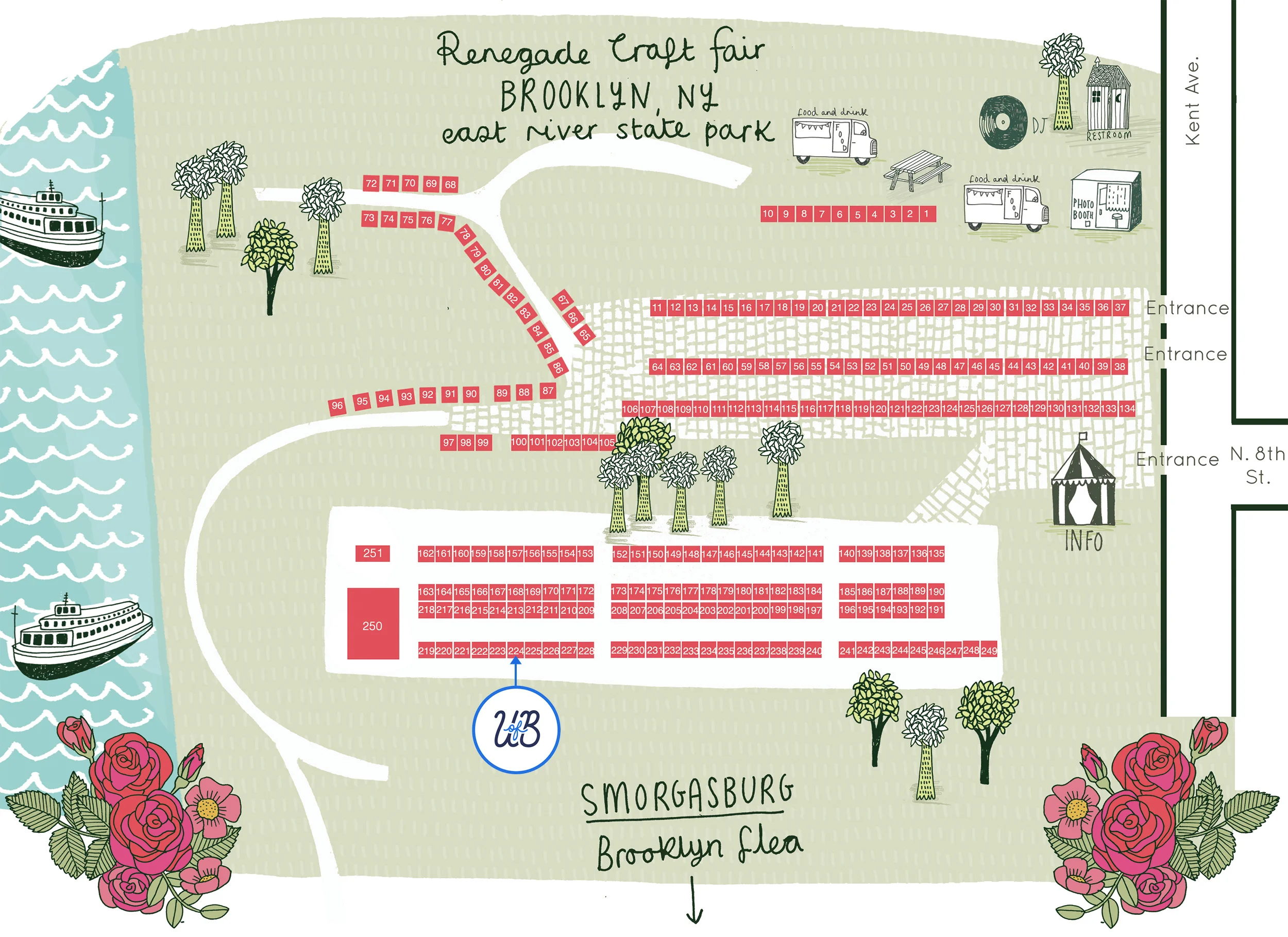 Those sweet Smorgasburg smells are going to be wafting through our booth like a delicious ghost army